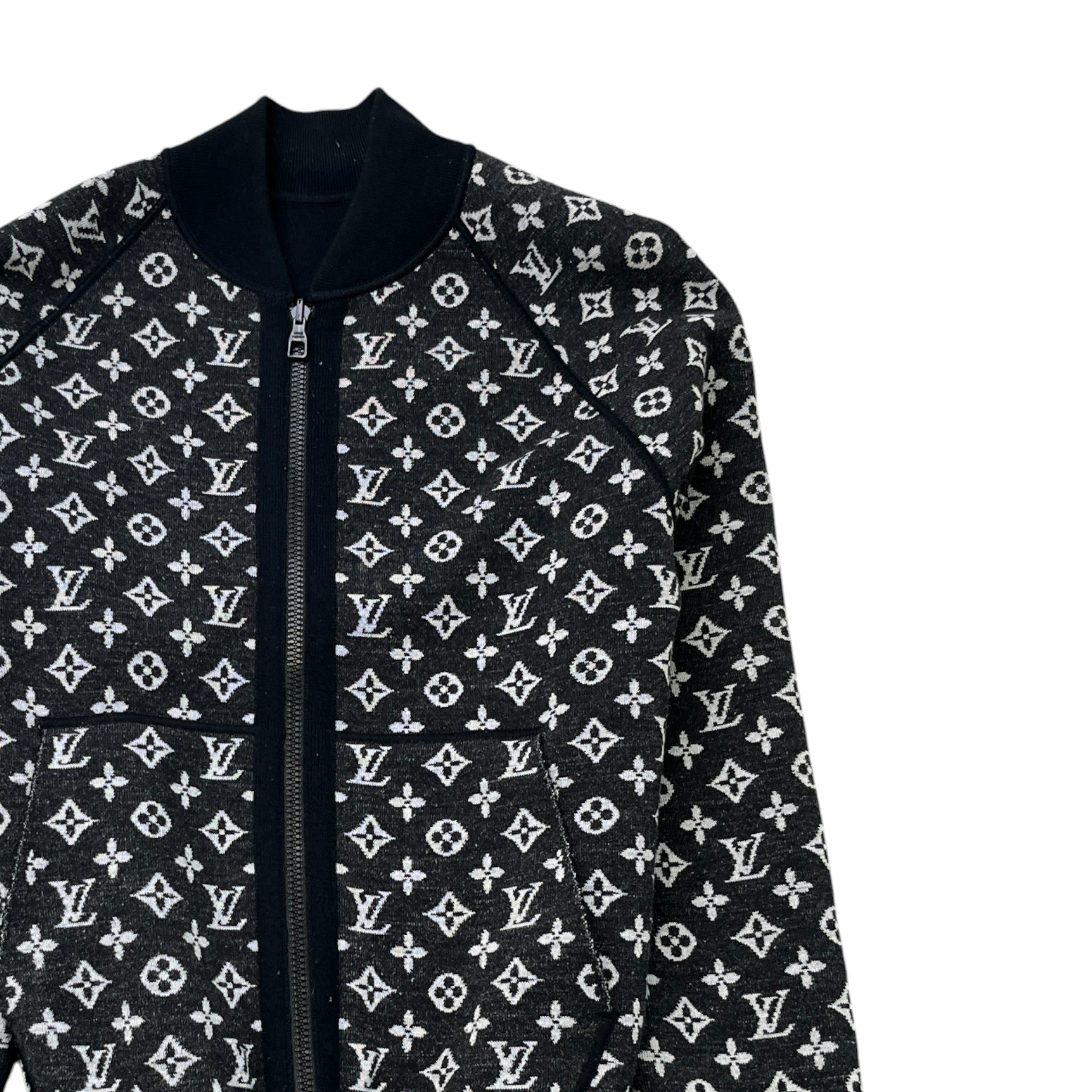 Men's Monogram Reversible Jacket Black Size XS