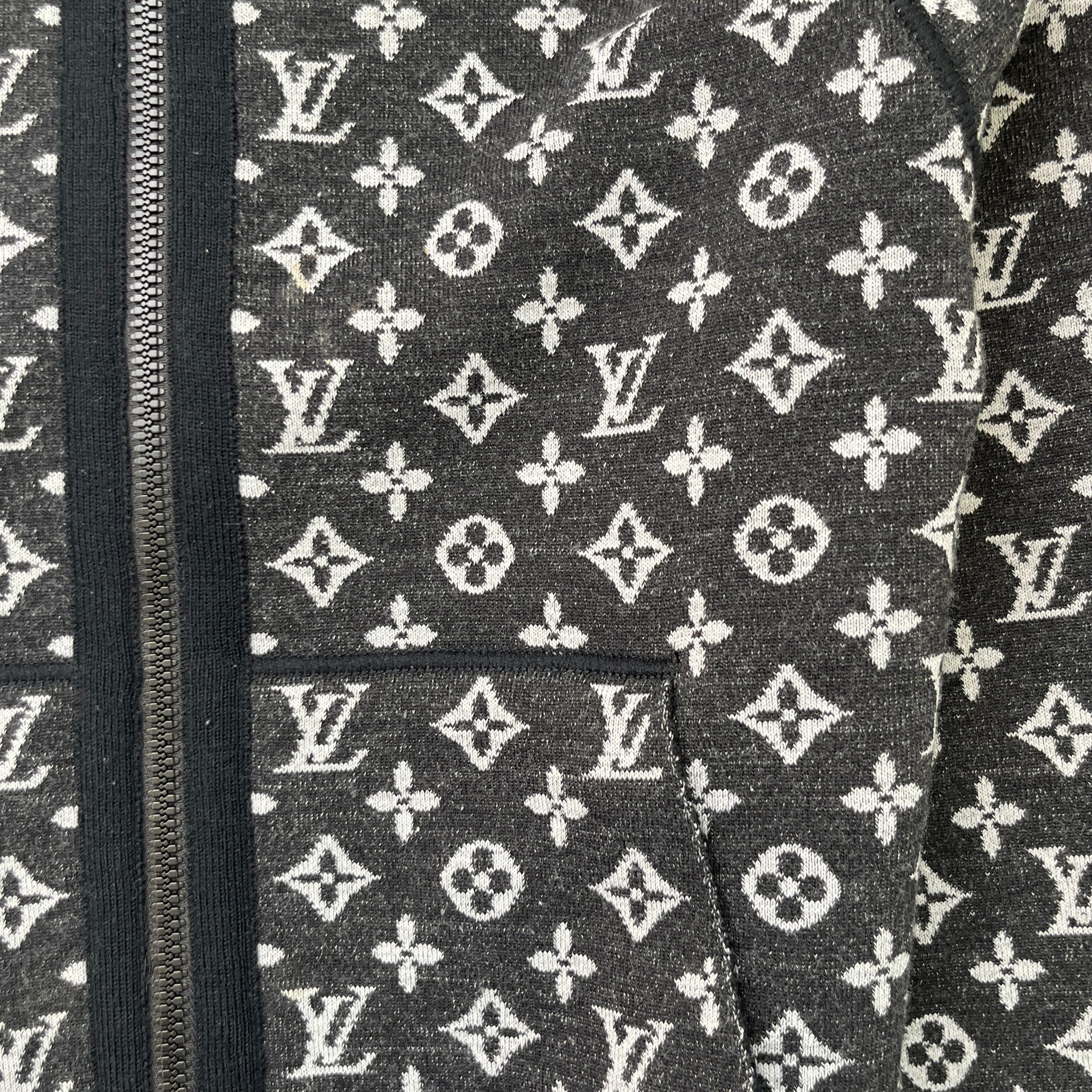 Men's Monogram Reversible Jacket Black Size XS