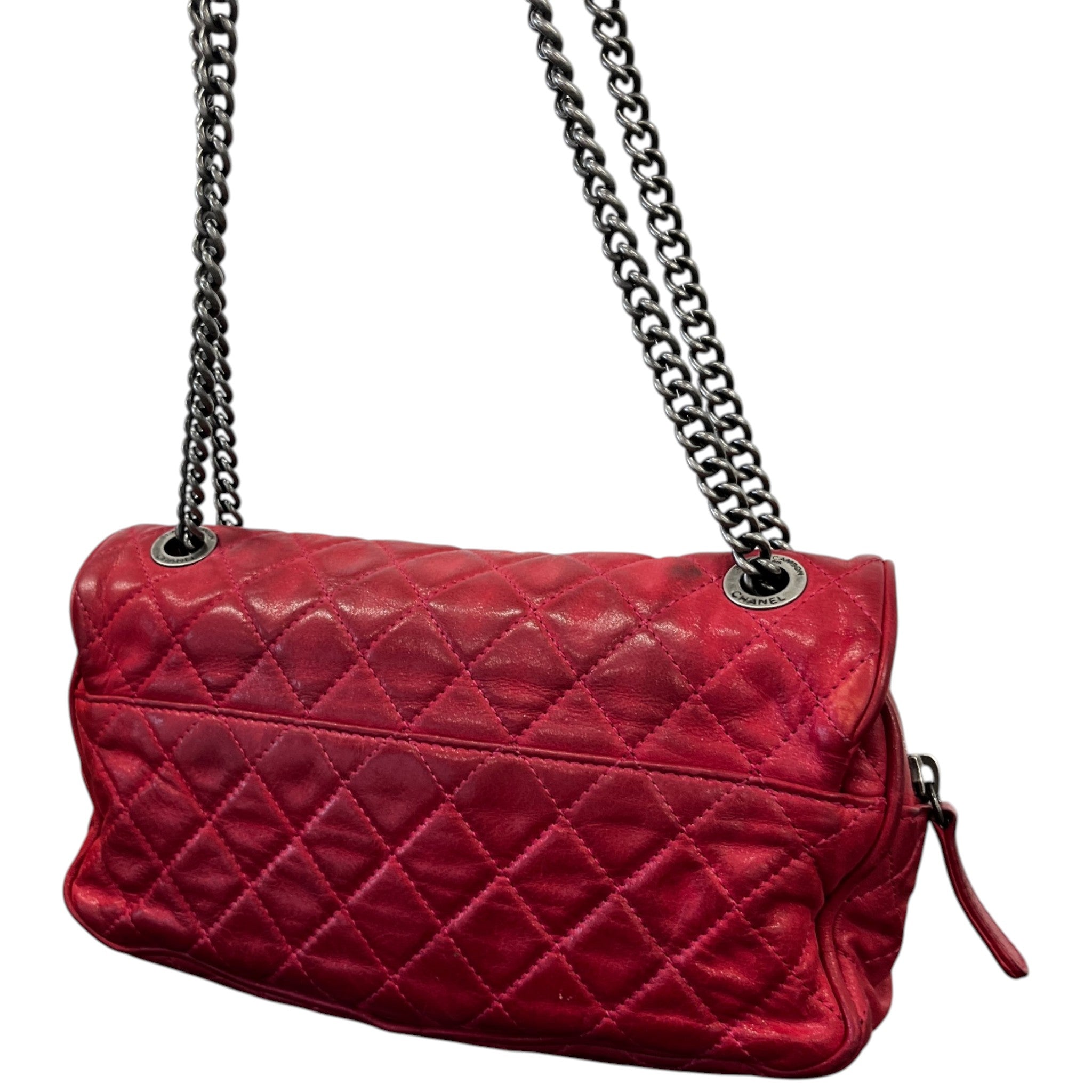 Women's Cc Shiva Flap Bag Red