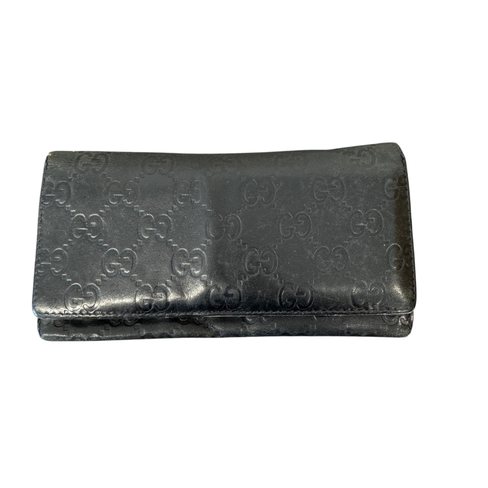 Women's Gg Supreme Wallet Black