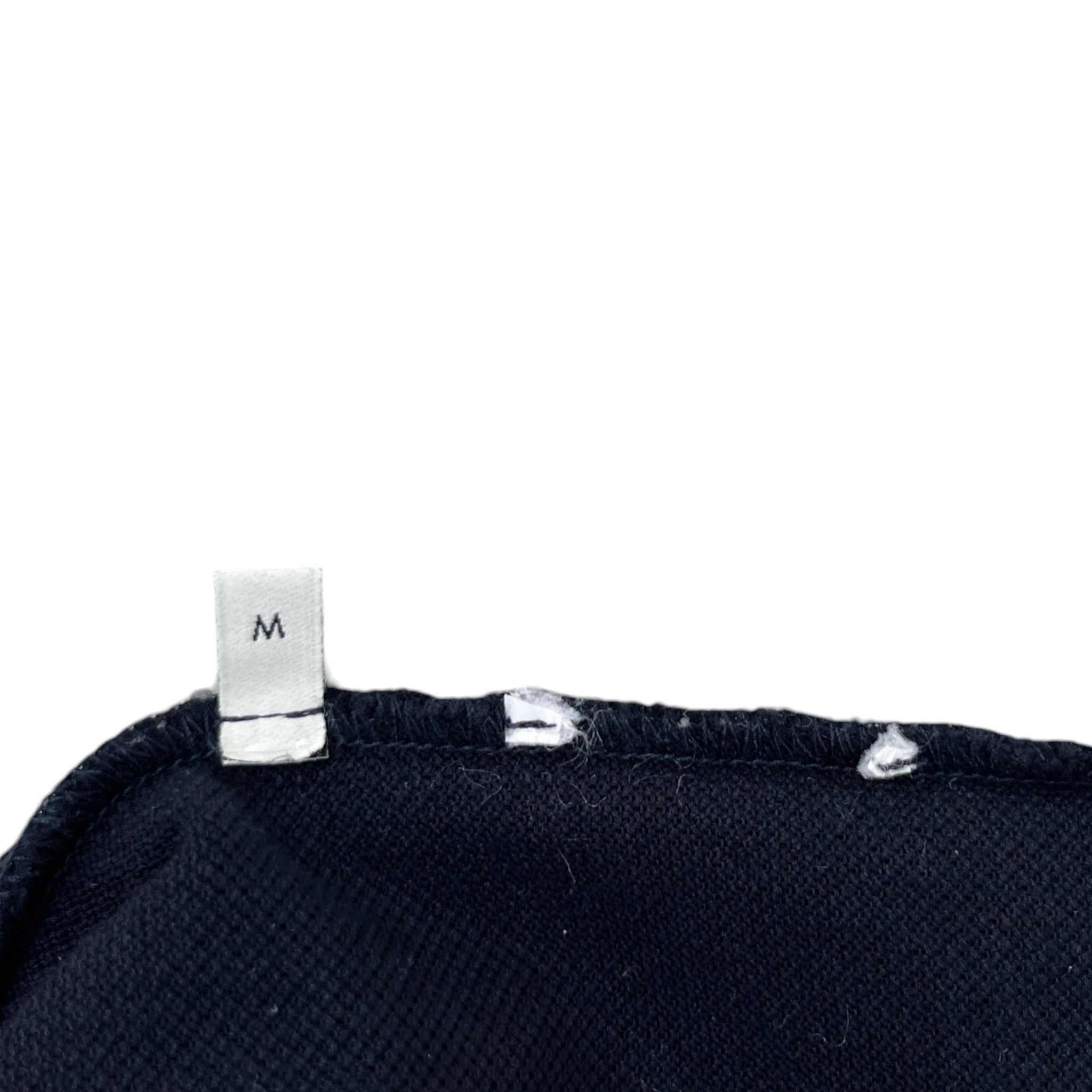 Men's Tape Logo Polo Shirt Navy Size M