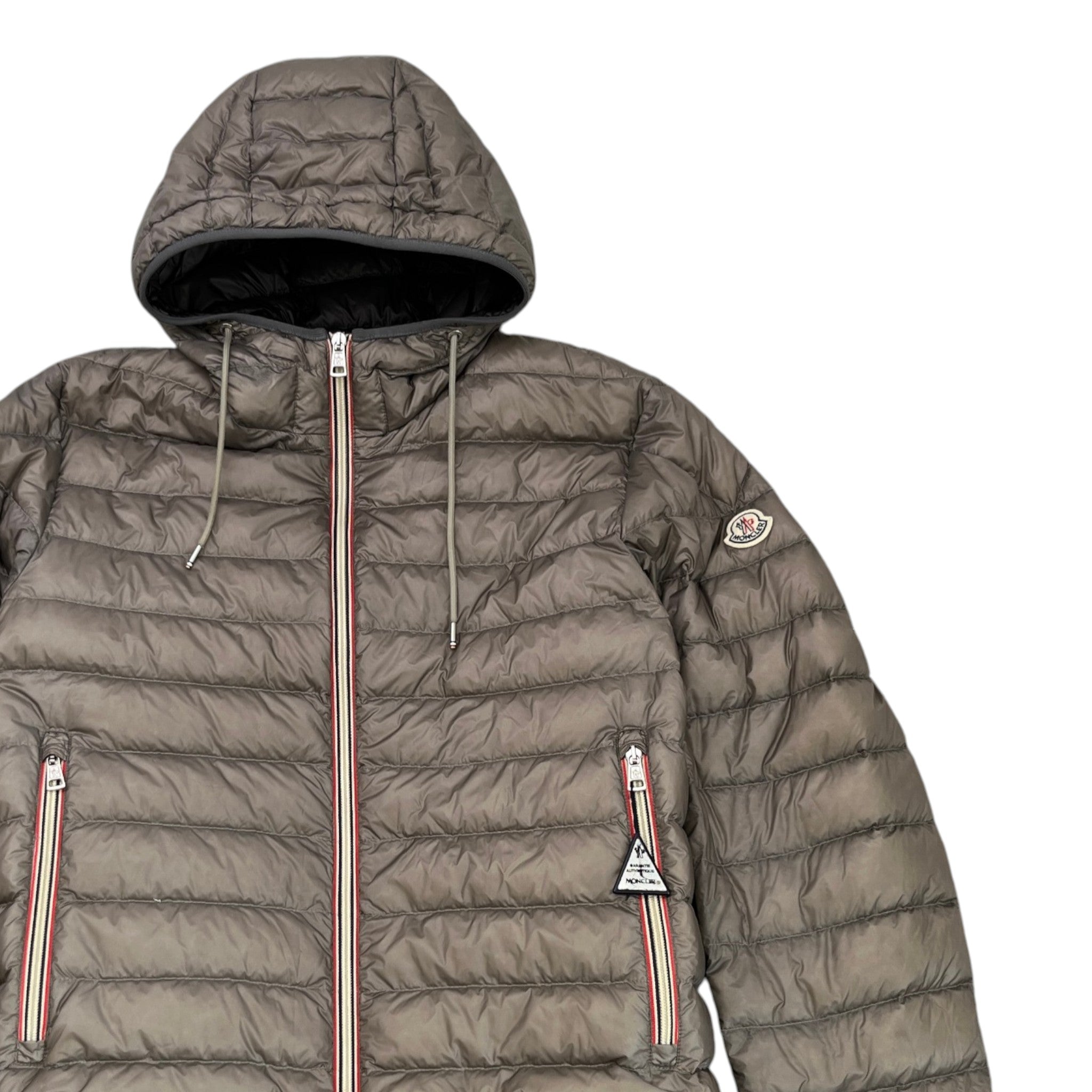 Men's Athenes Down Jacket Beige Size 5 / XXL
