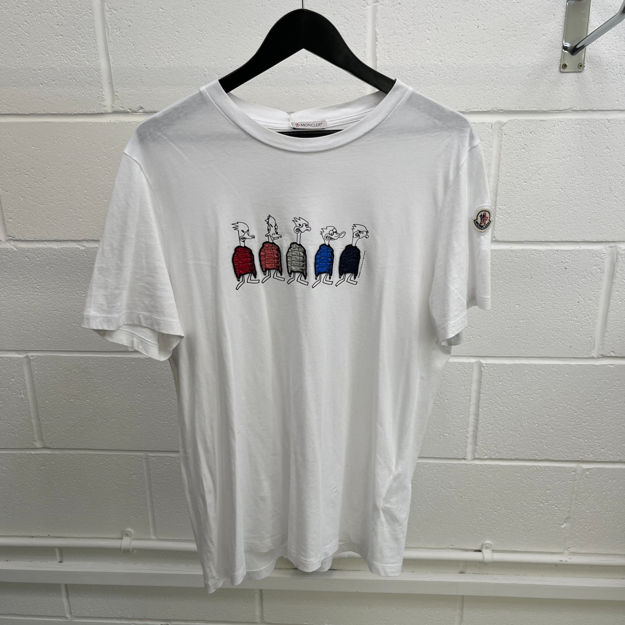Men's Ss T-Shirt White Size M