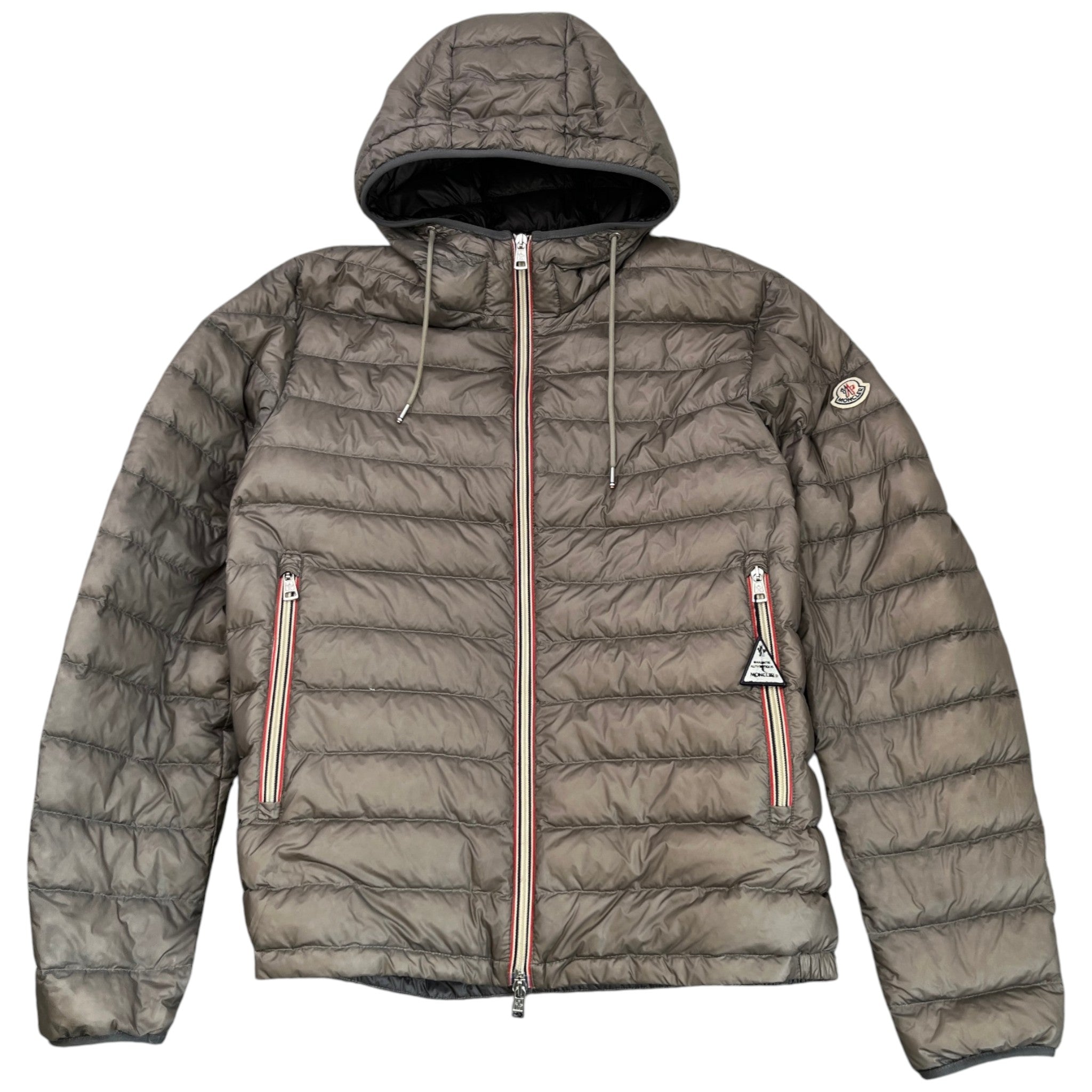 Men's Athenes Down Jacket Beige Size 5 / XXL