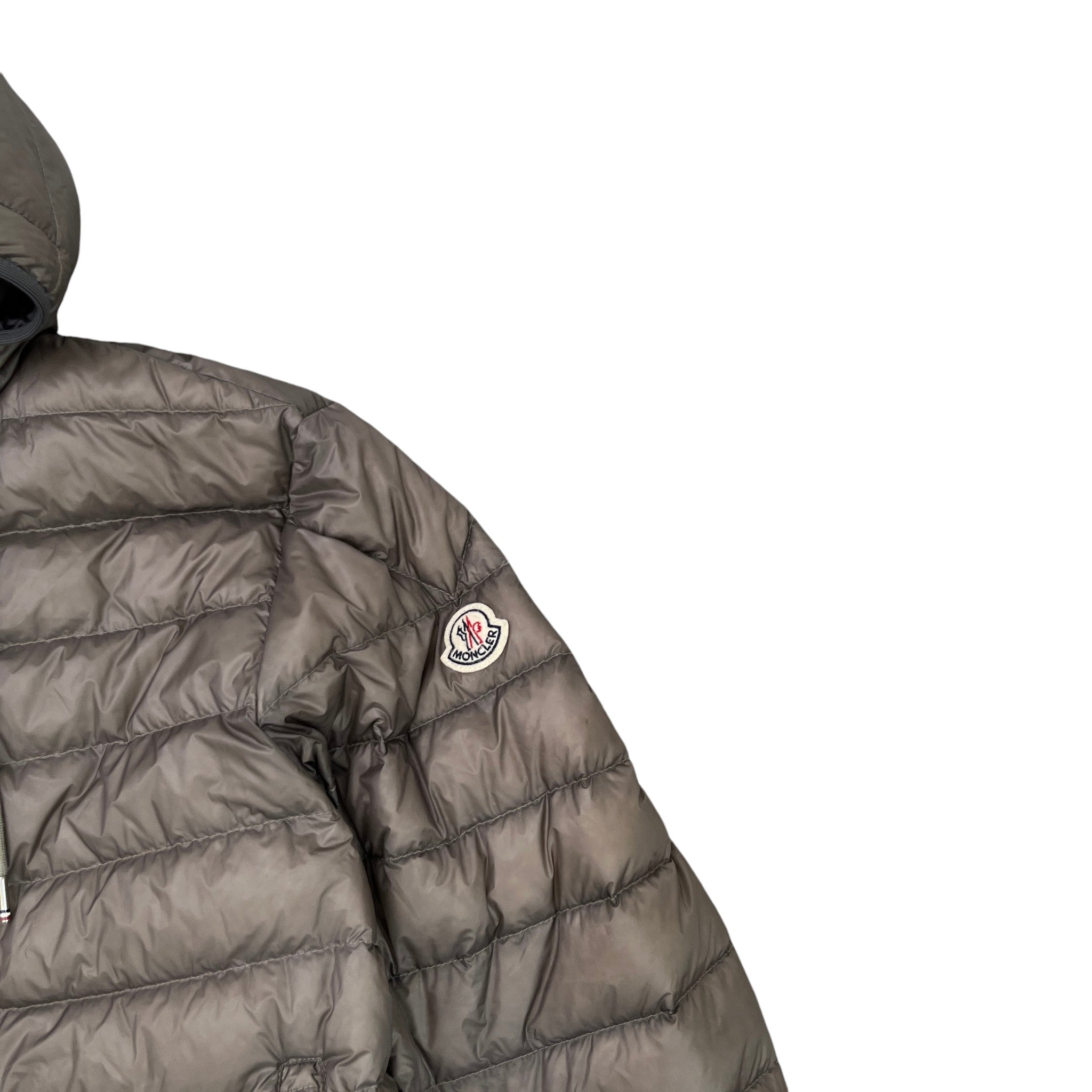 Men's Athenes Down Jacket Beige Size 5 / XXL