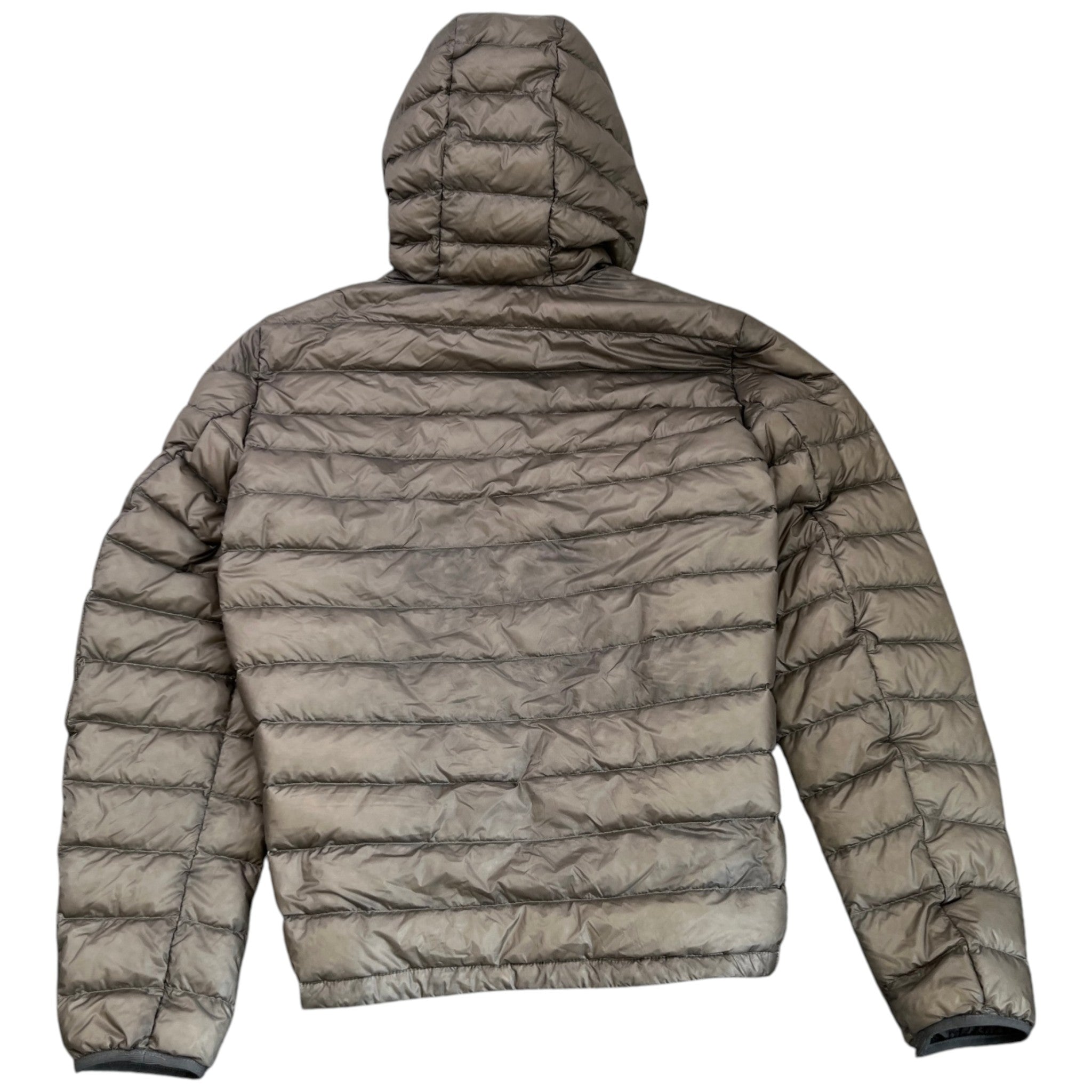 Men's Athenes Down Jacket Beige Size 5 / XXL