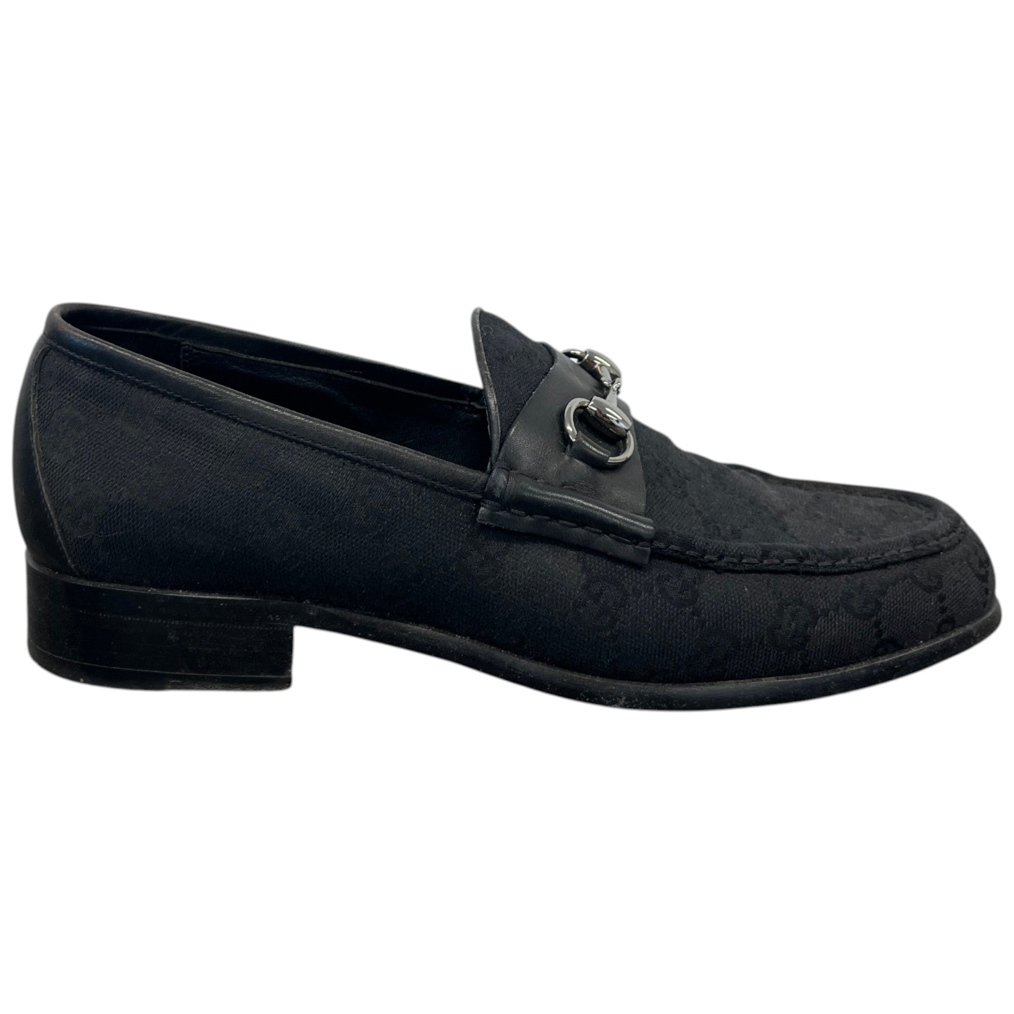 Men's Gg Supreme Loafers Black Size EU 42.5 / UK 8.5