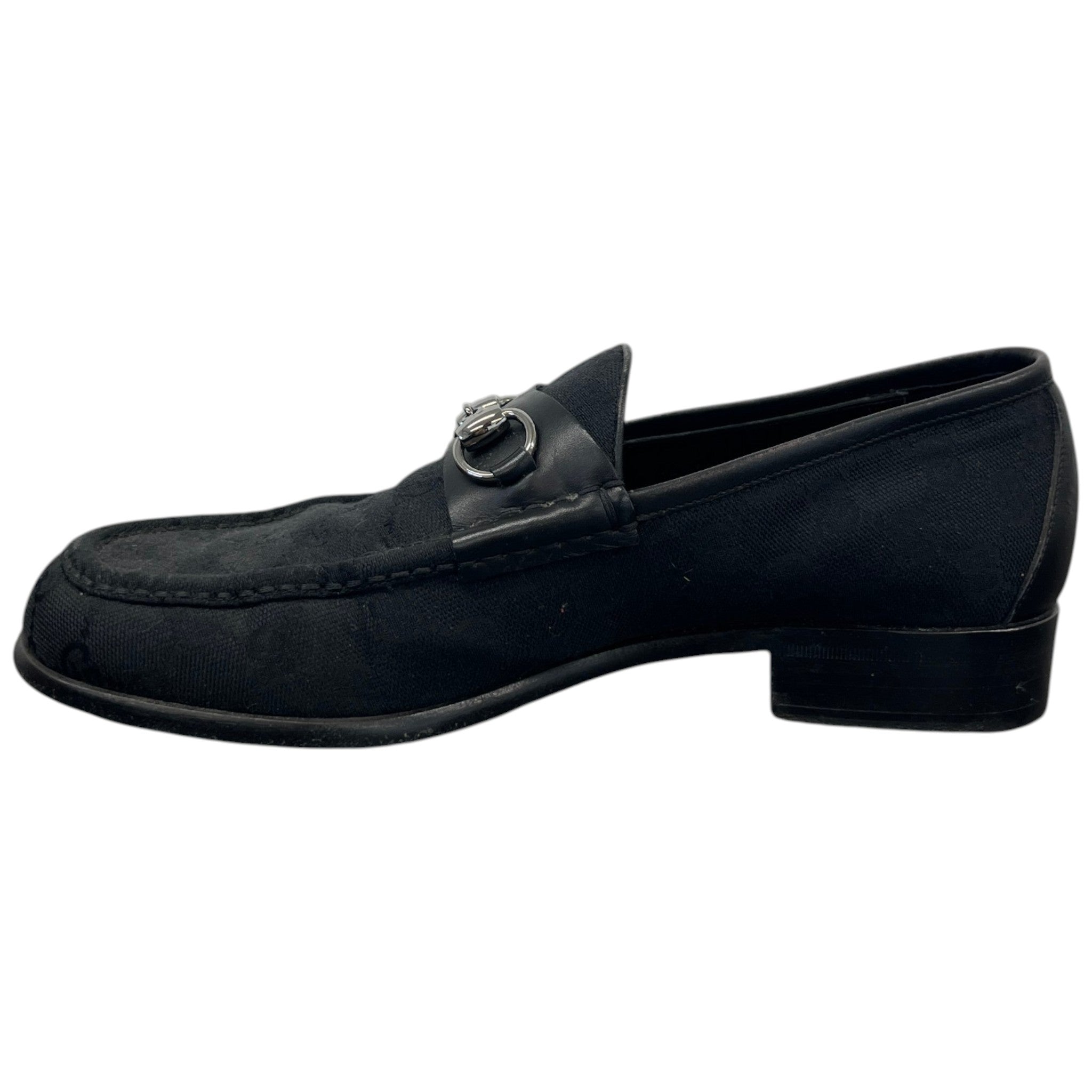 Men's Gg Supreme Loafers Black Size EU 42.5 / UK 8.5