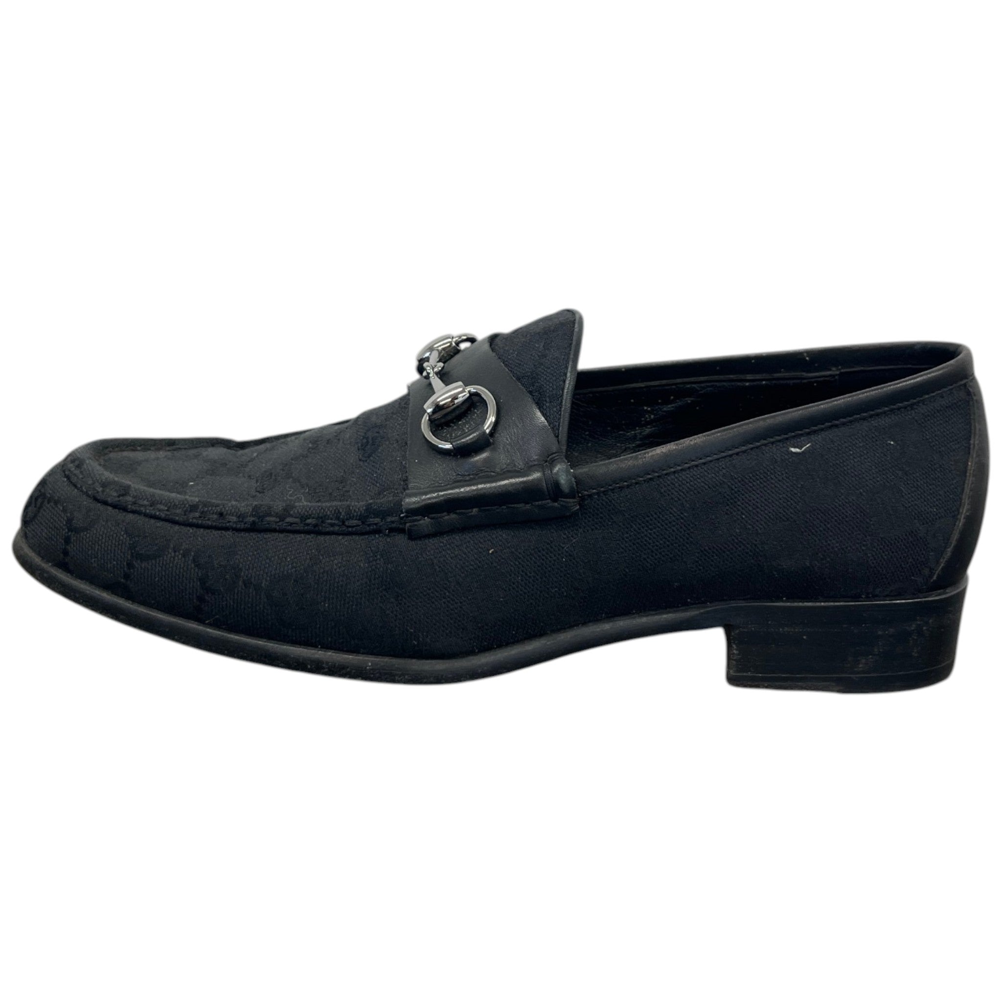 Men's Gg Supreme Loafers Black Size EU 42.5 / UK 8.5