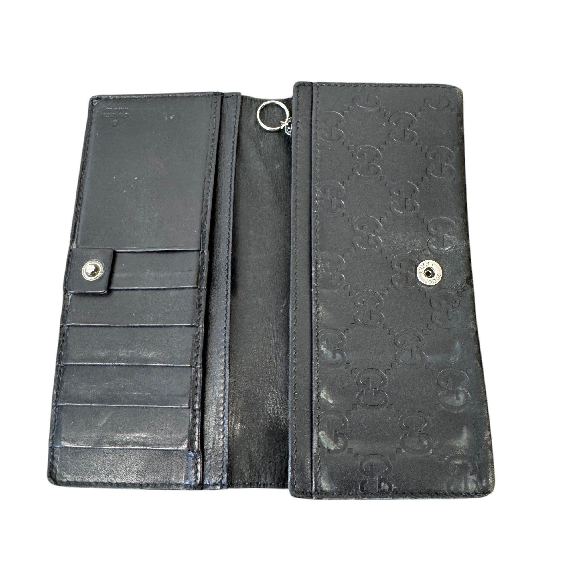 Women's Gg Supreme Wallet Black