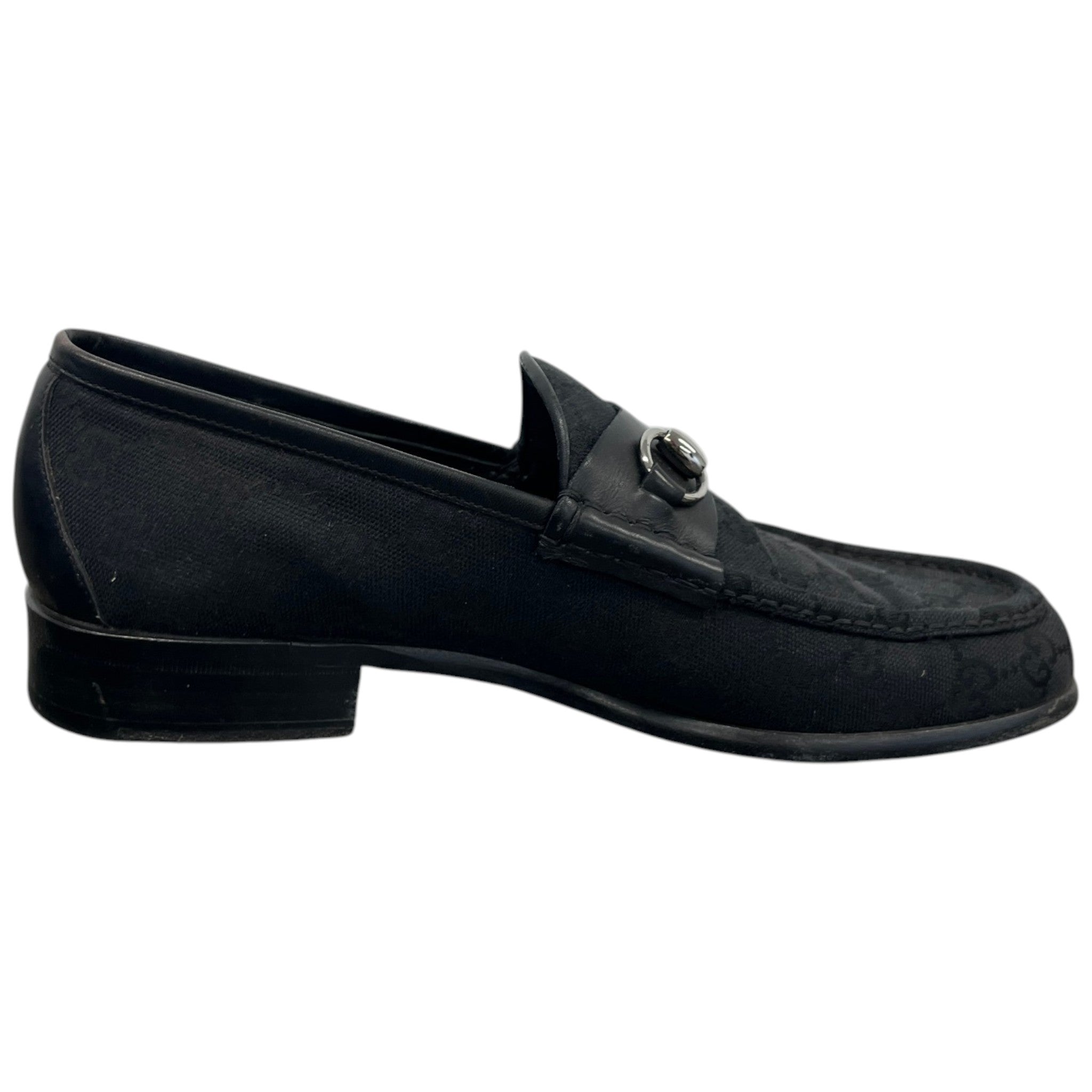 Men's Gg Supreme Loafers Black Size EU 42.5 / UK 8.5