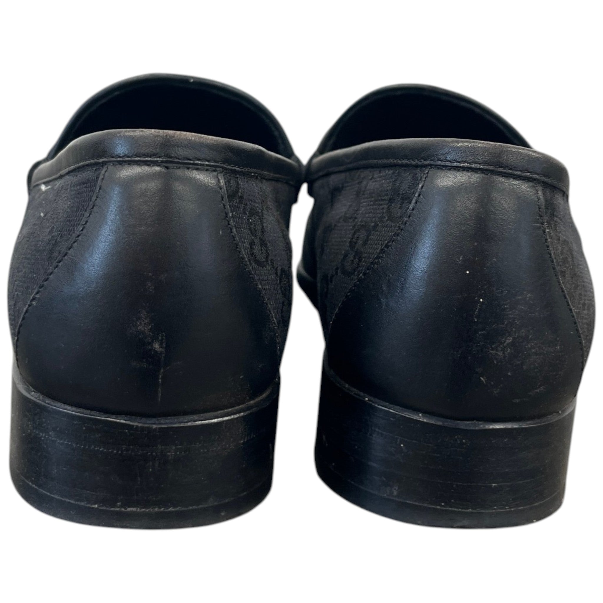 Men's Gg Supreme Loafers Black Size EU 42.5 / UK 8.5