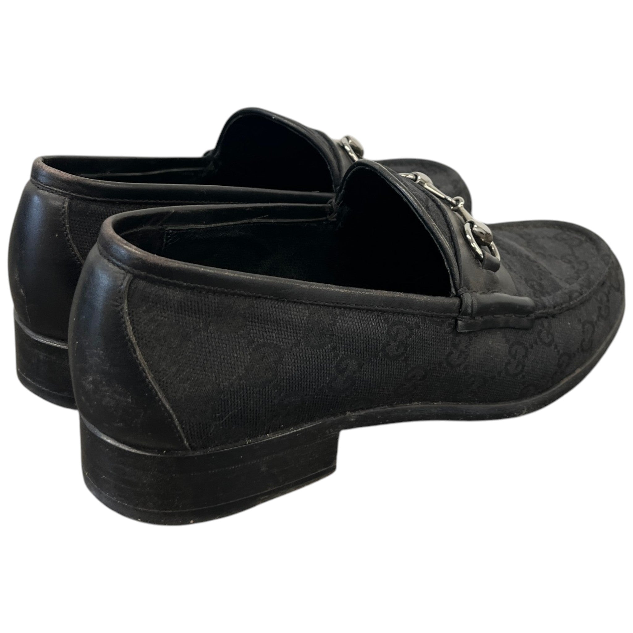 Men's Gg Supreme Loafers Black Size EU 42.5 / UK 8.5