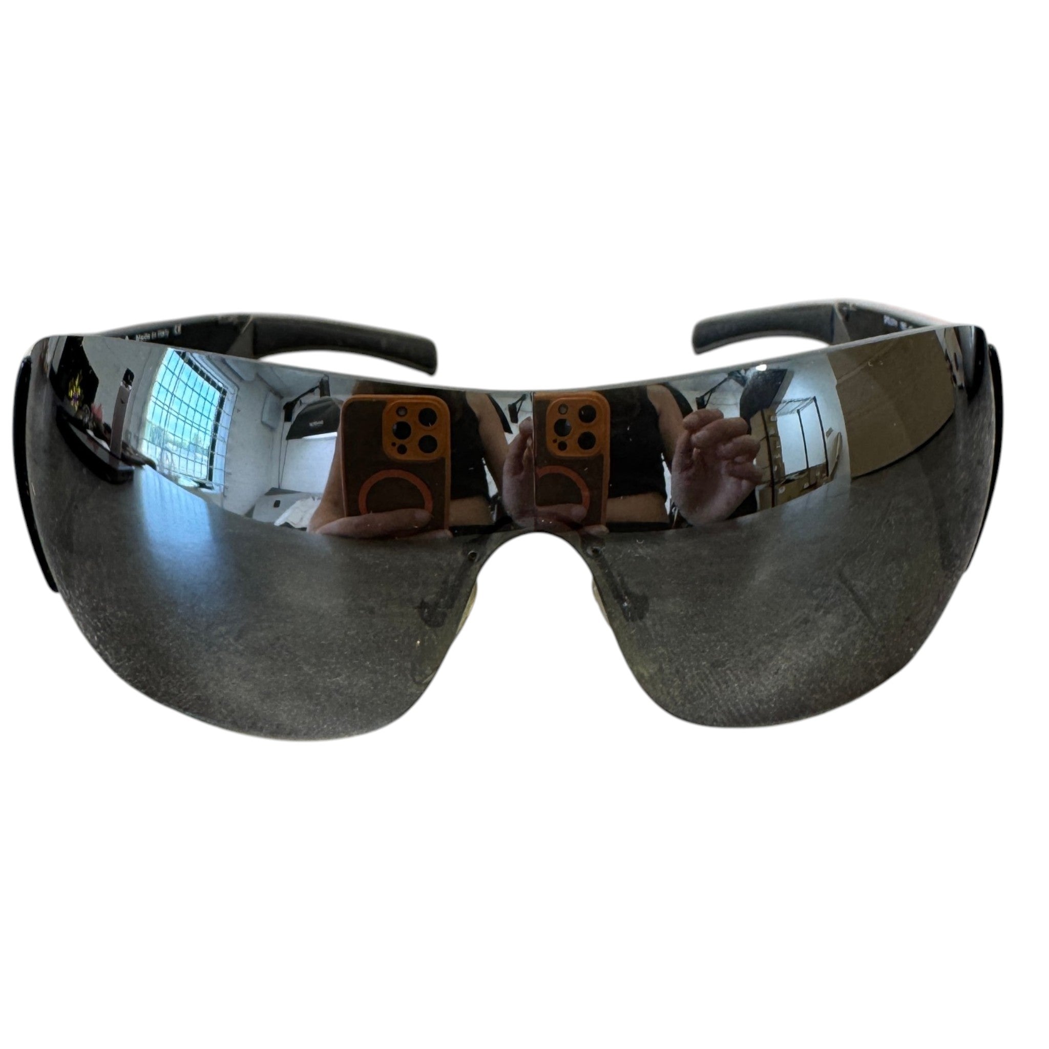 Men's Ps 07H Sunglasses Black