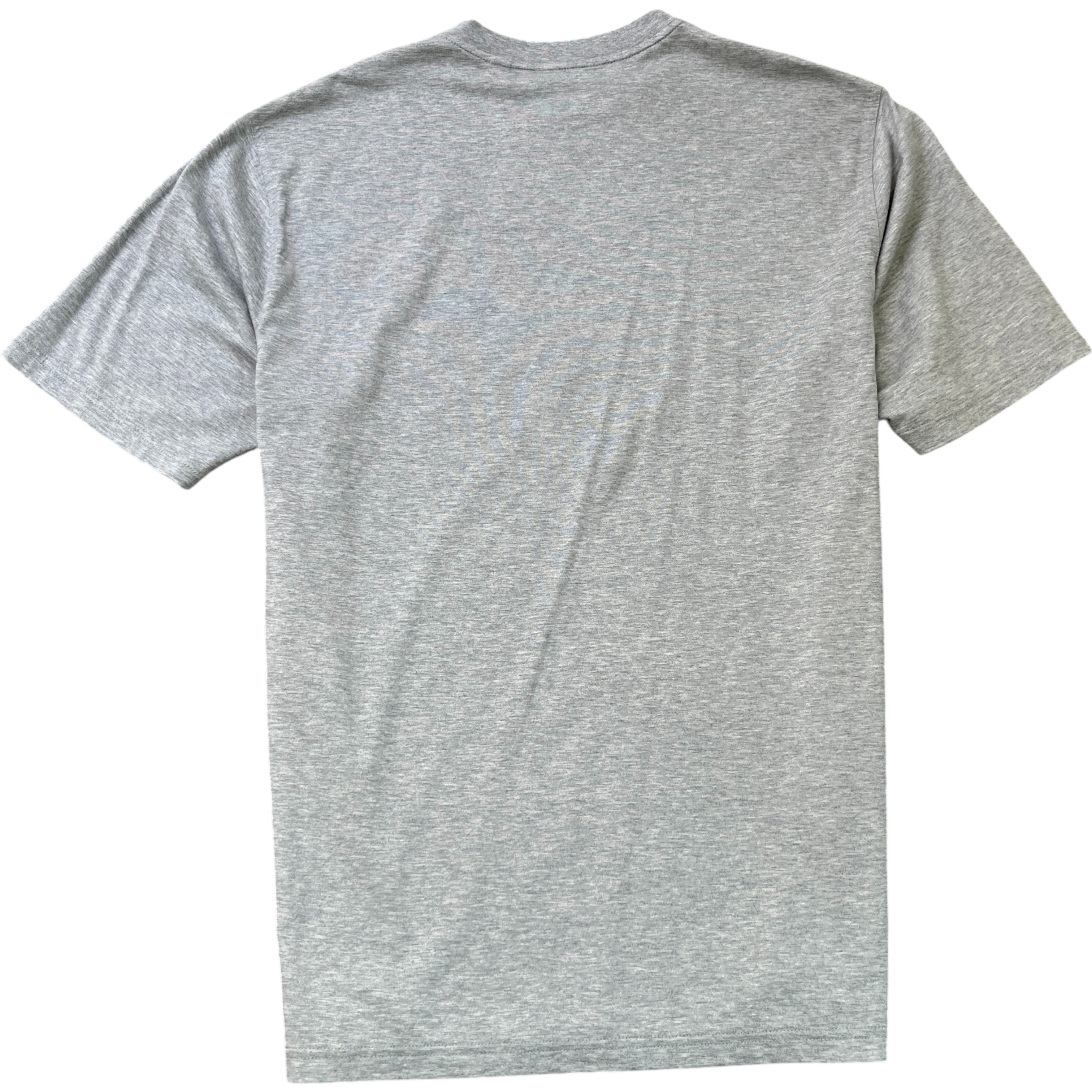 Men's Logo Print T-Shirt Grey Size M