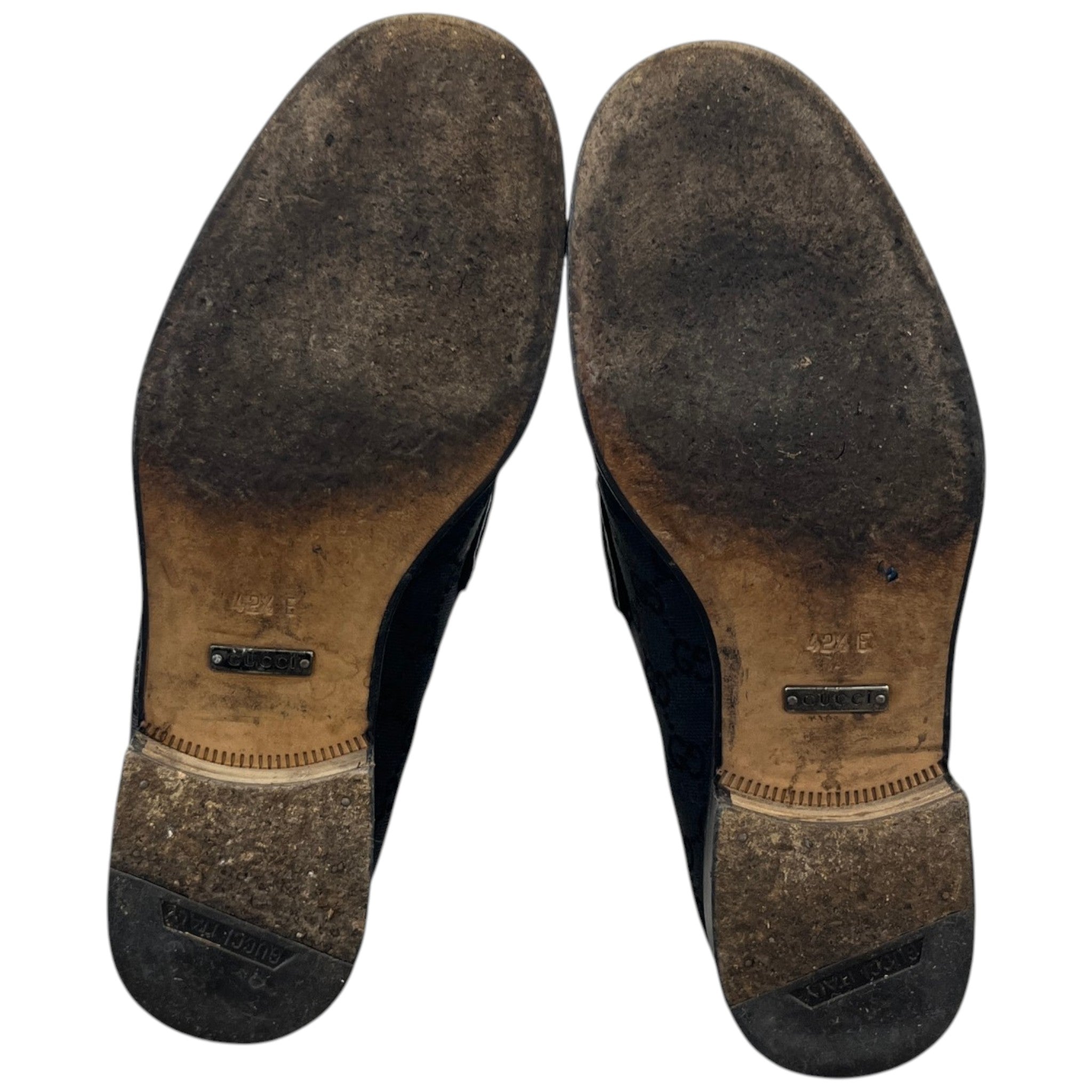 Men's Gg Supreme Loafers Black Size EU 42.5 / UK 8.5