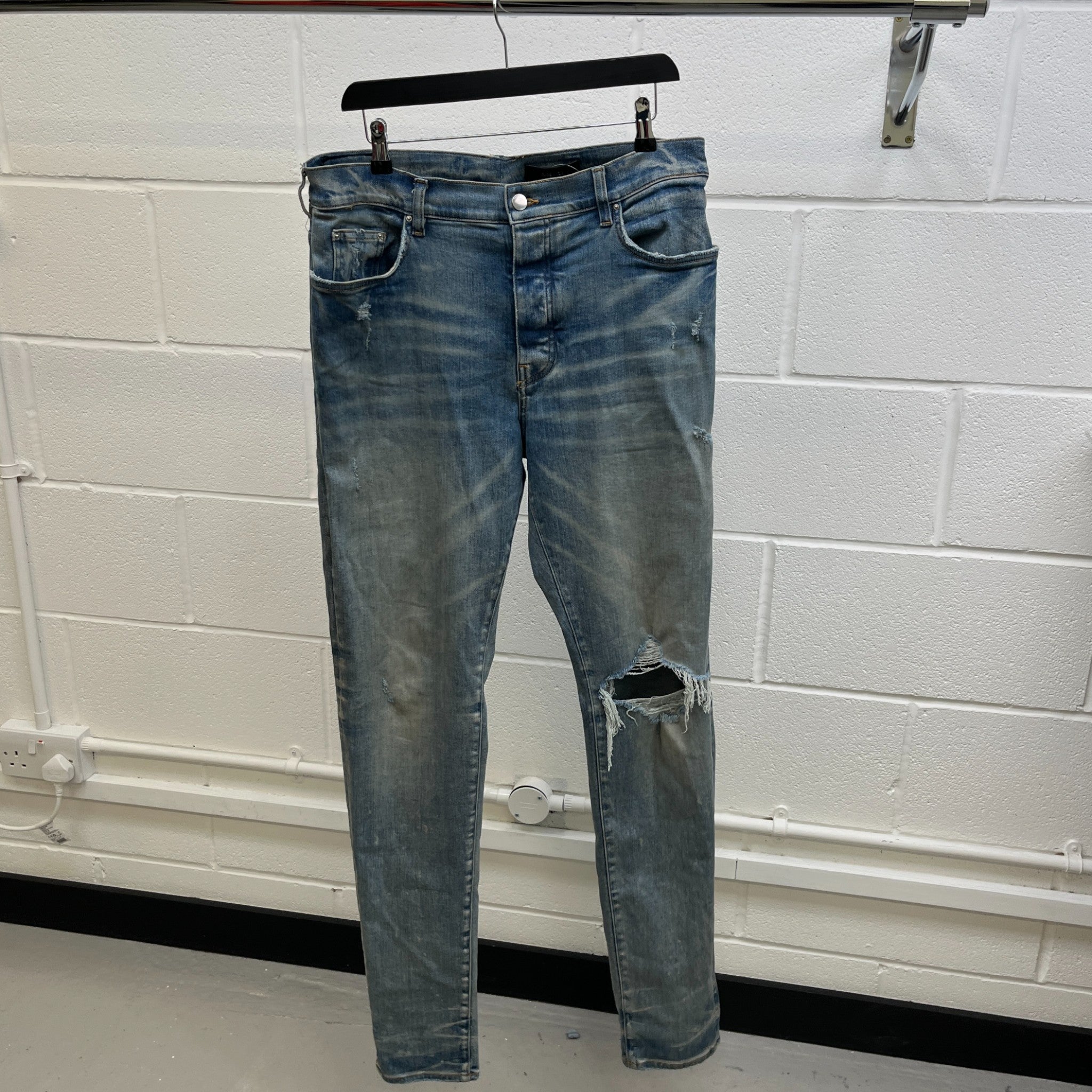 Men's Mx1 Jeans Blue Size Waist 38"