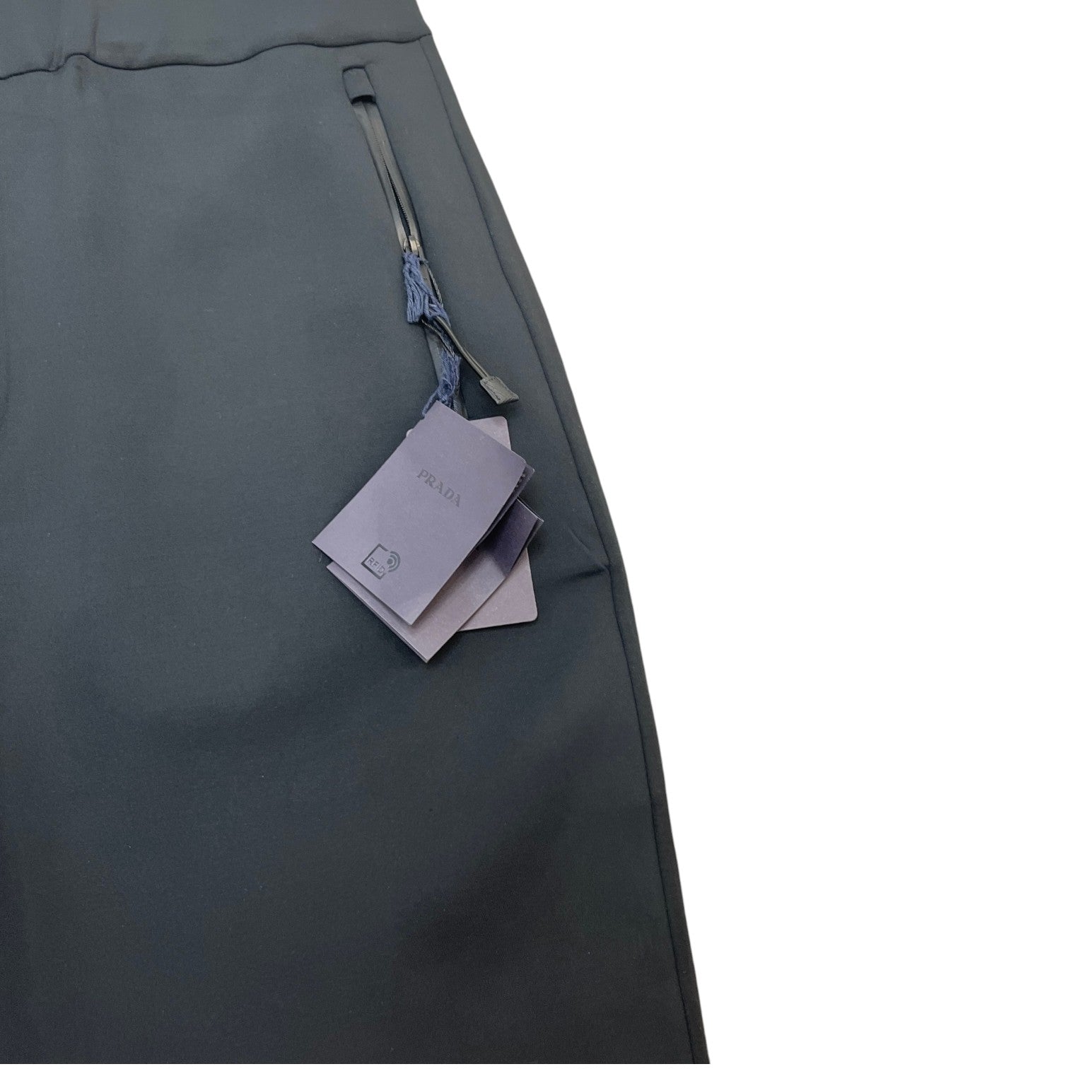 Men's Jersey Double Technical Trousers Black Size XL
