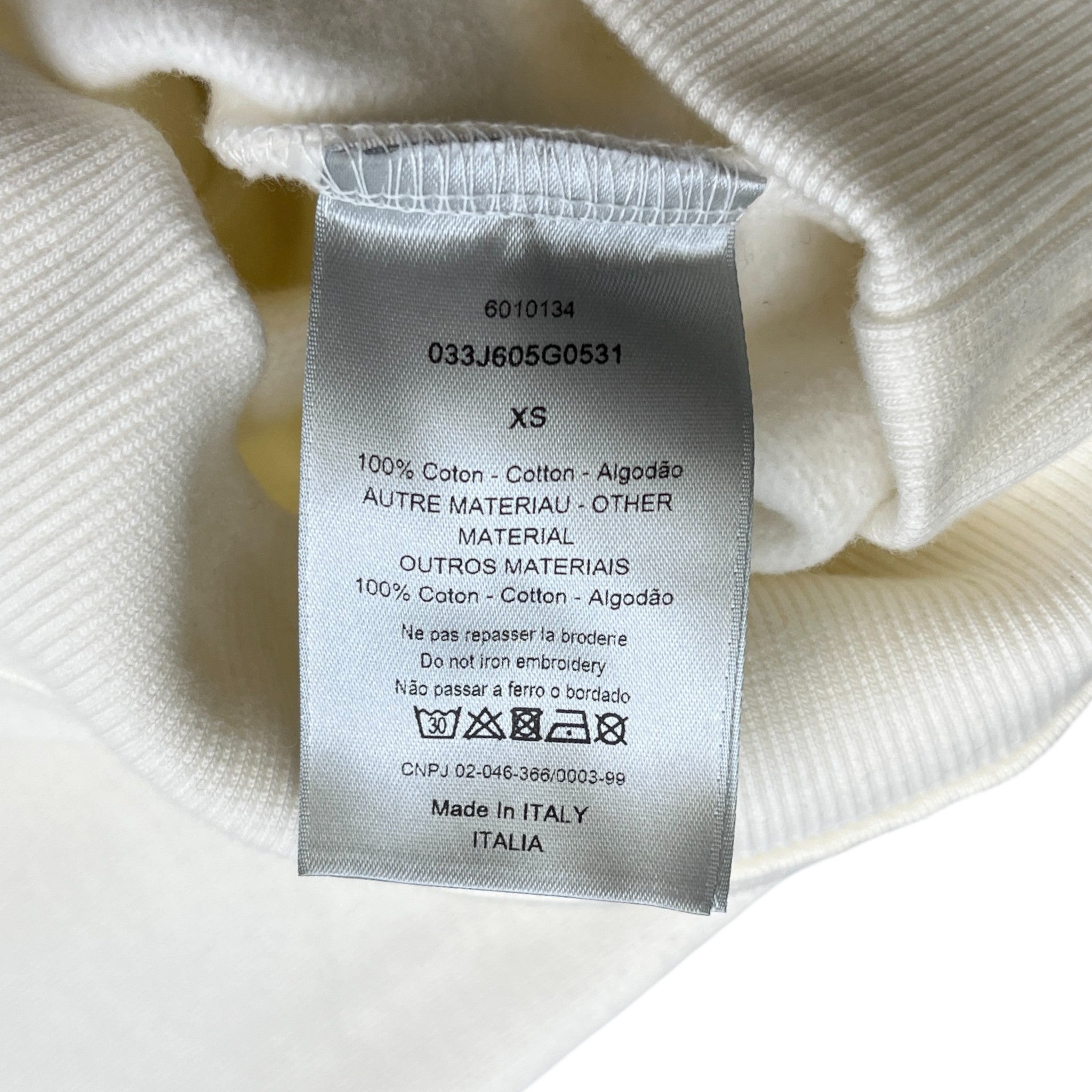 Men's X Kaws Bee Embroidered Hoodie White Size XS