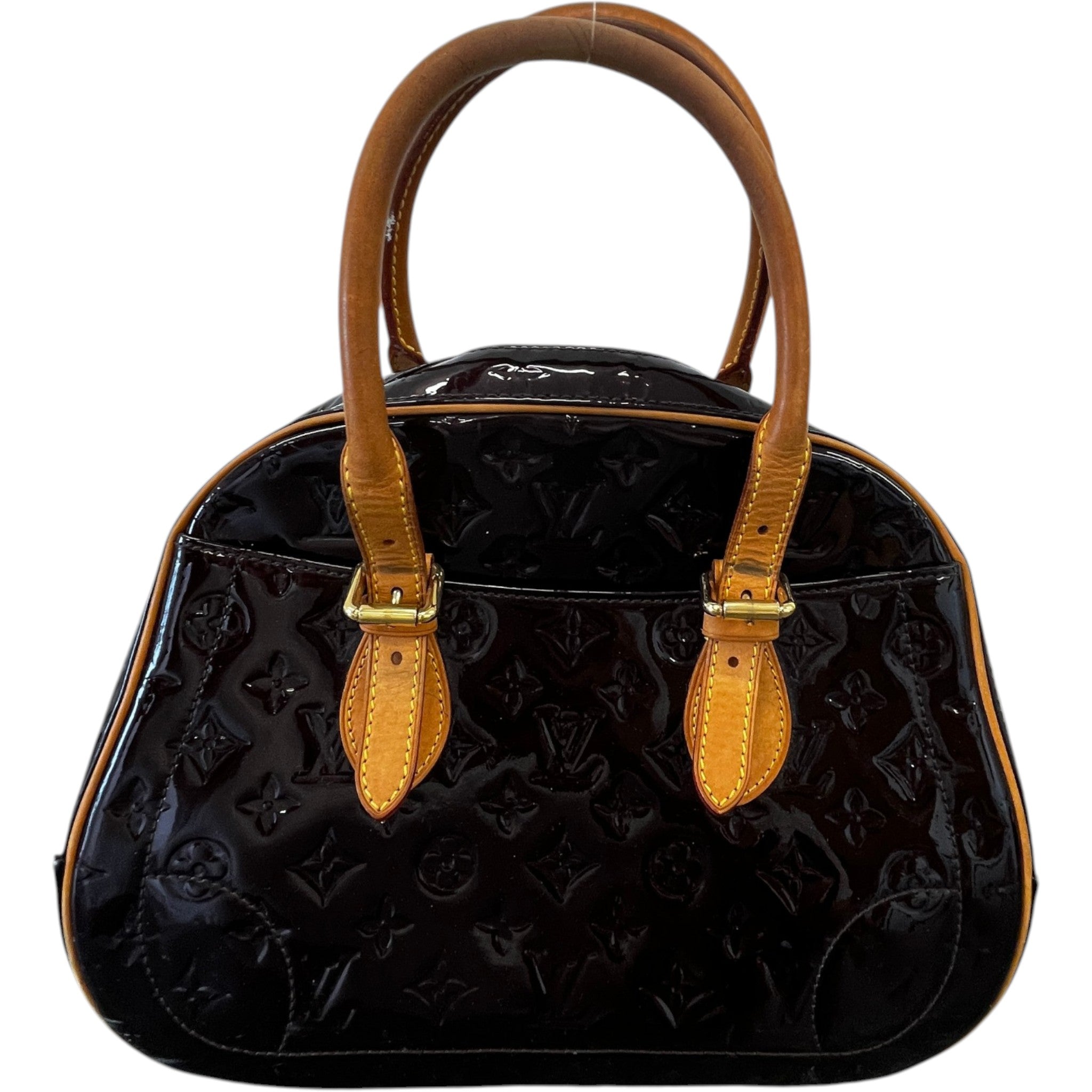Women's Amarante Monogram Vernis Summit Drive Bag Burgundy