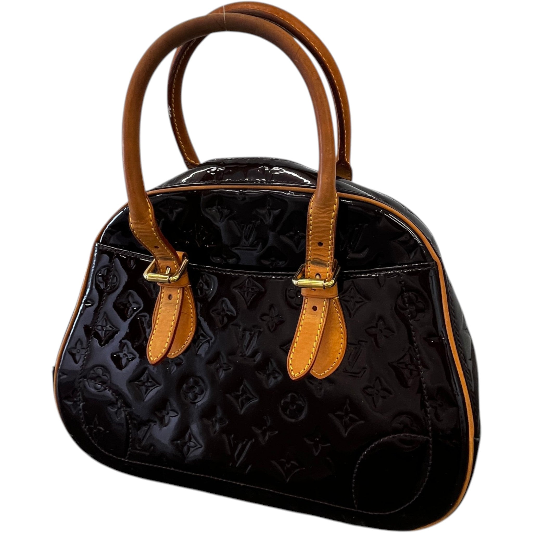 Women's Amarante Monogram Vernis Summit Drive Bag Burgundy