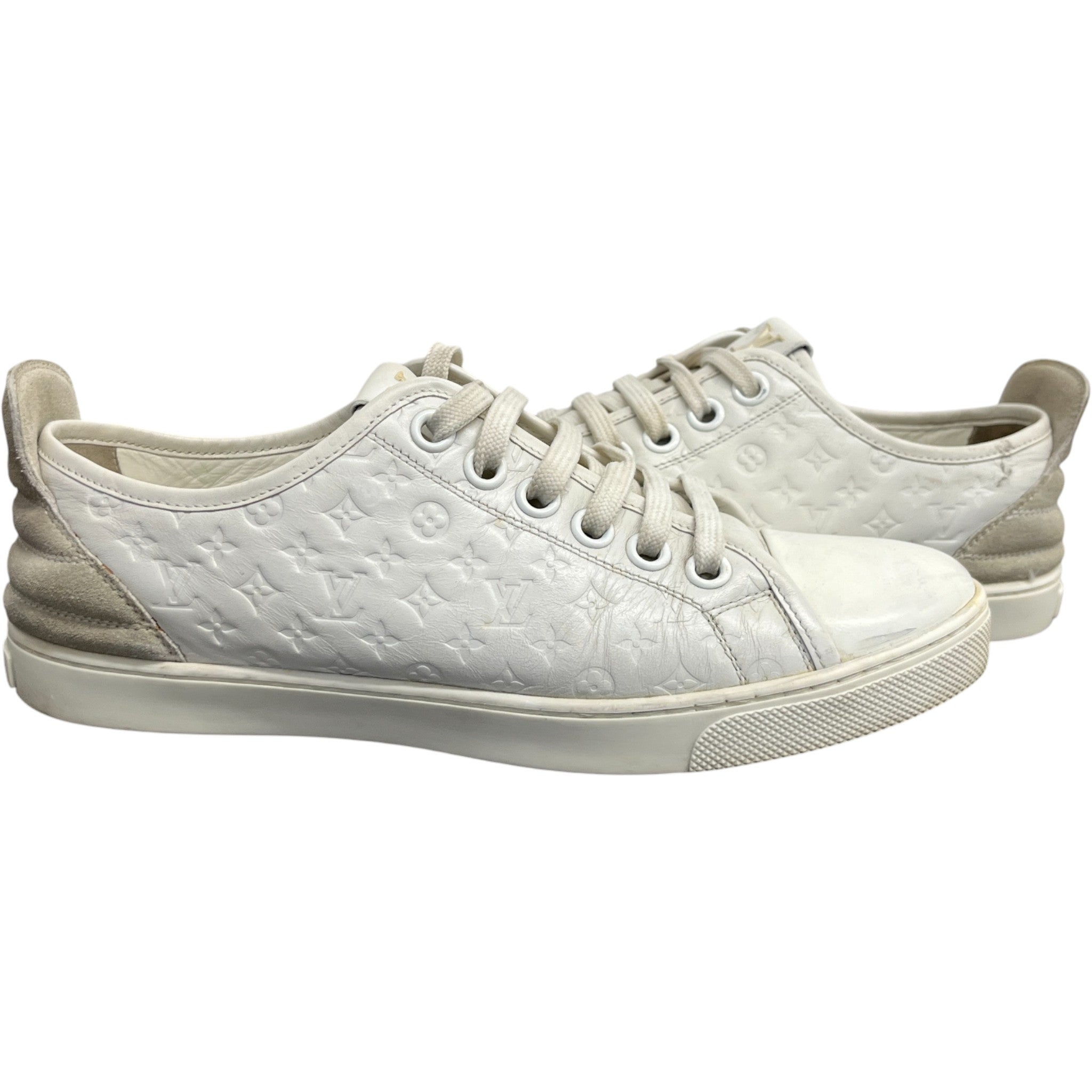 Women's Monogram Low Trainers White Size EU 37.5 / UK 4.5