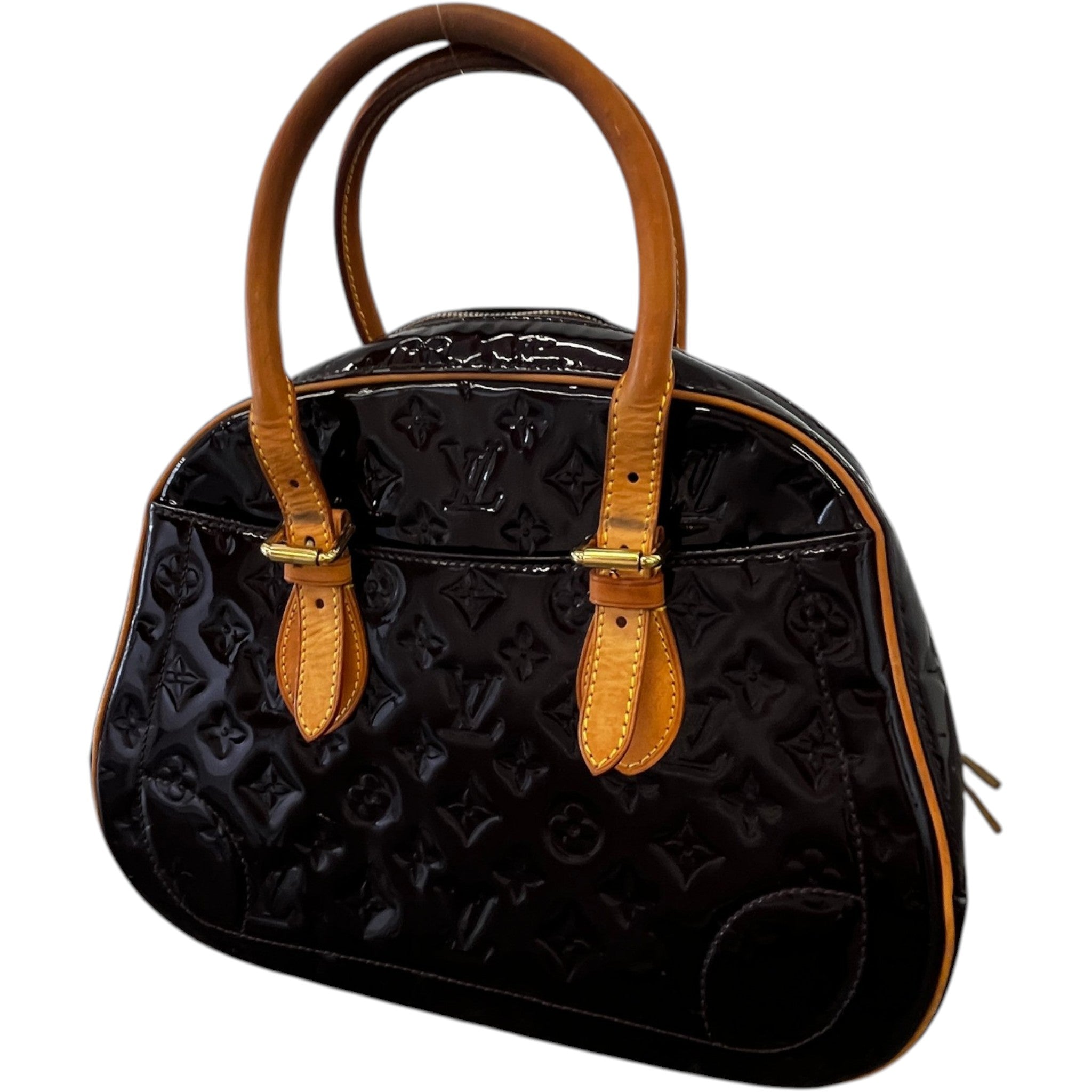 Women's Amarante Monogram Vernis Summit Drive Bag Burgundy