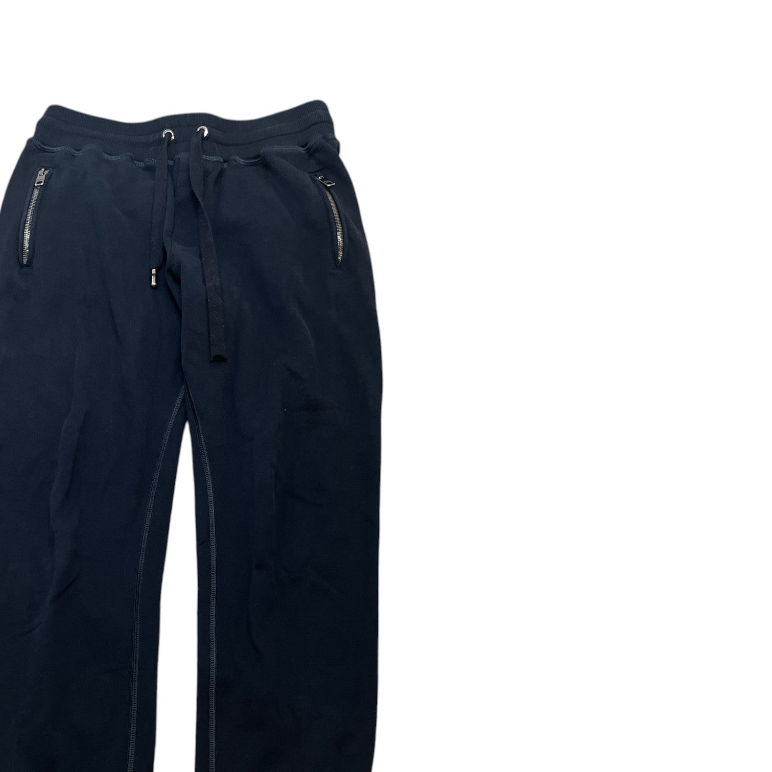Men's Plaque Logo Joggers Navy Size IT 48 / UK 32