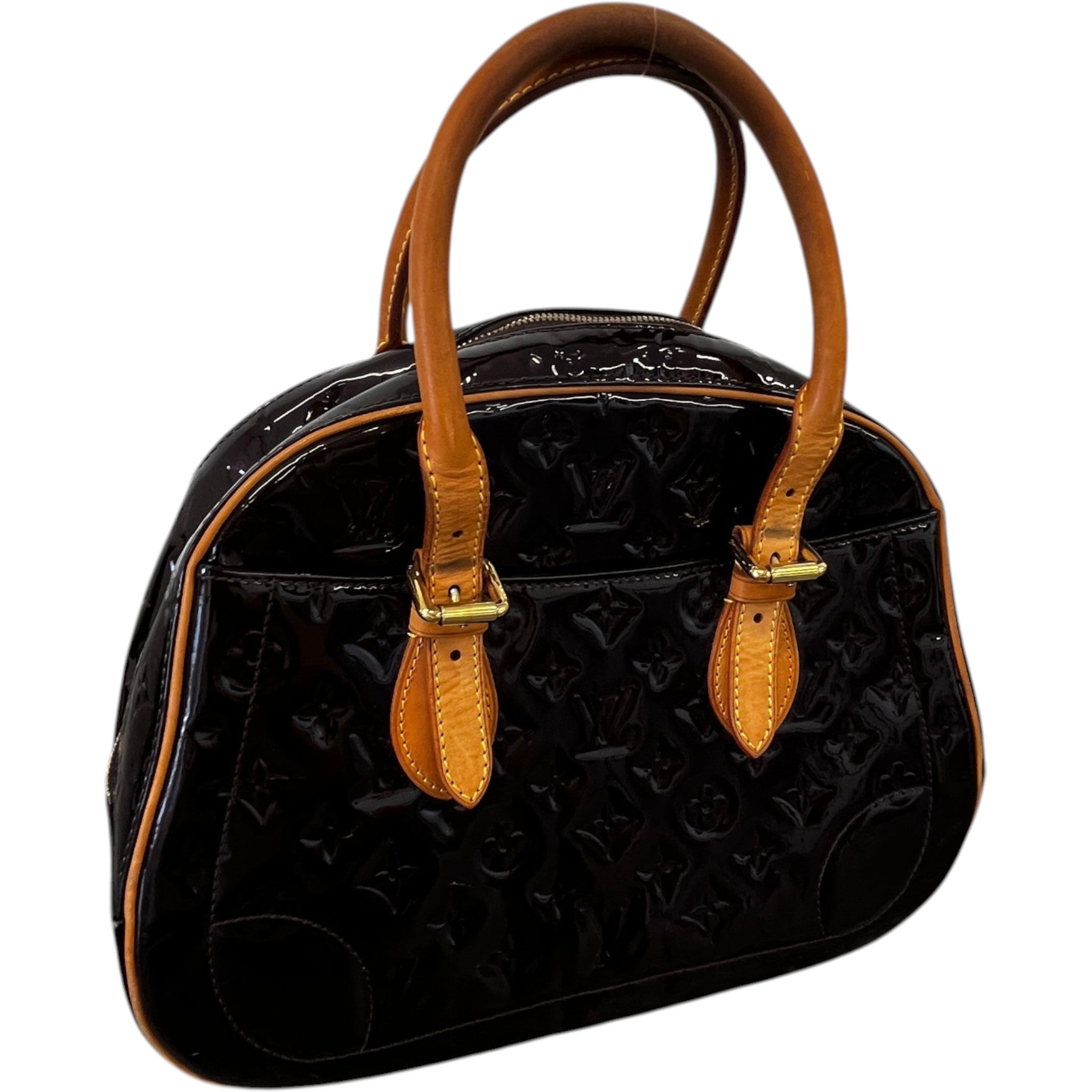 Women's Amarante Monogram Vernis Summit Drive Bag Burgundy