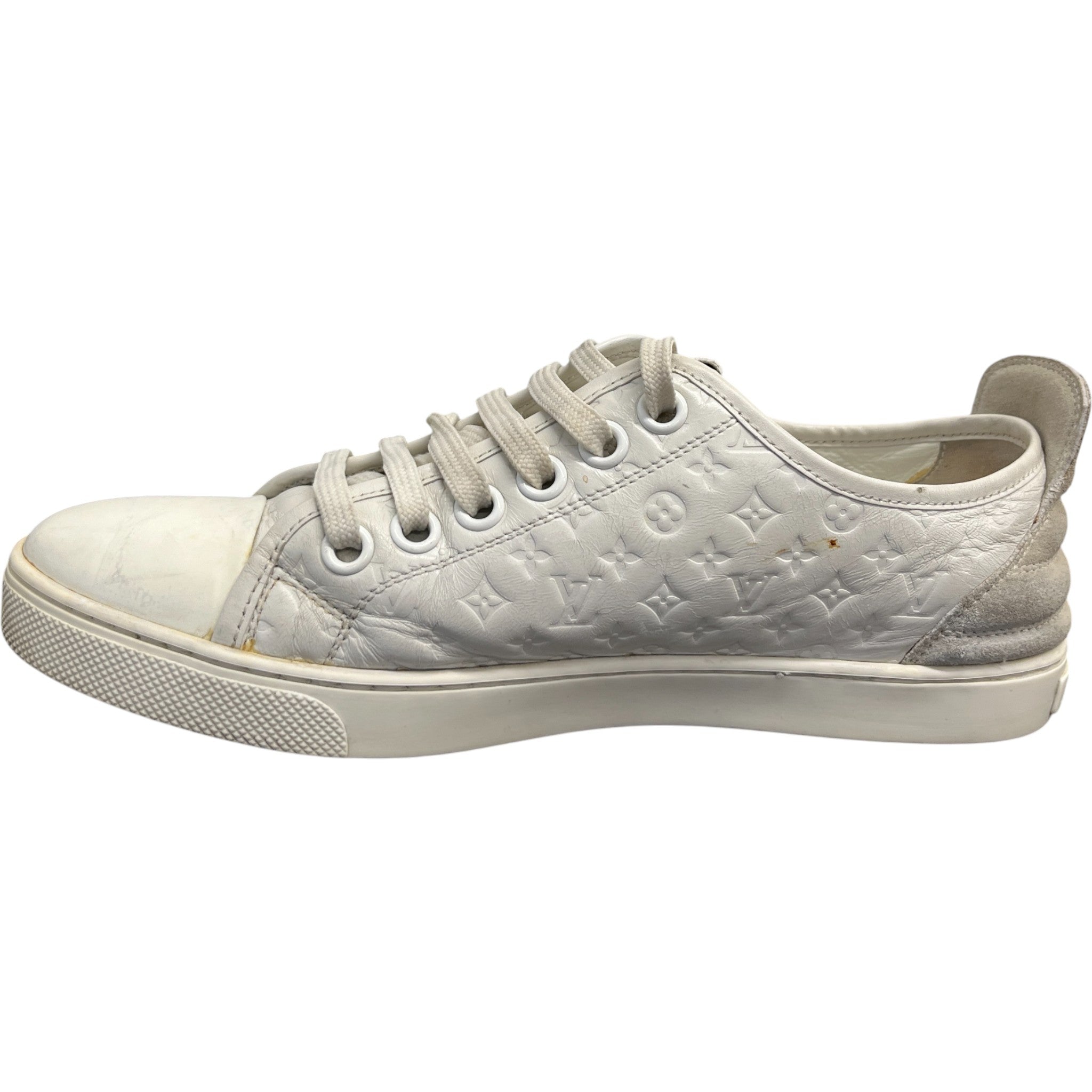 Women's Monogram Low Trainers White Size EU 37.5 / UK 4.5