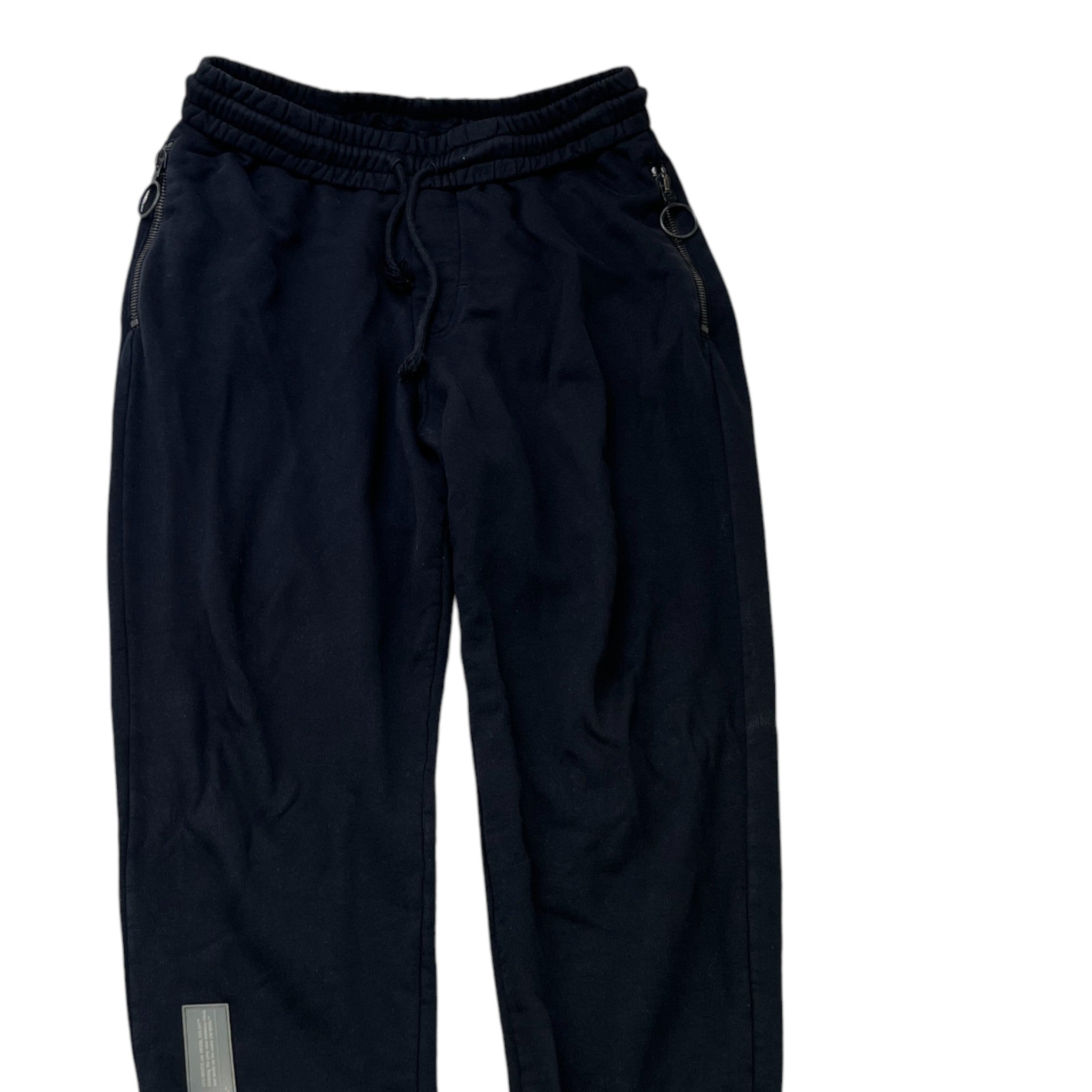 Men's Caution Tape Logo Joggers Black Size S