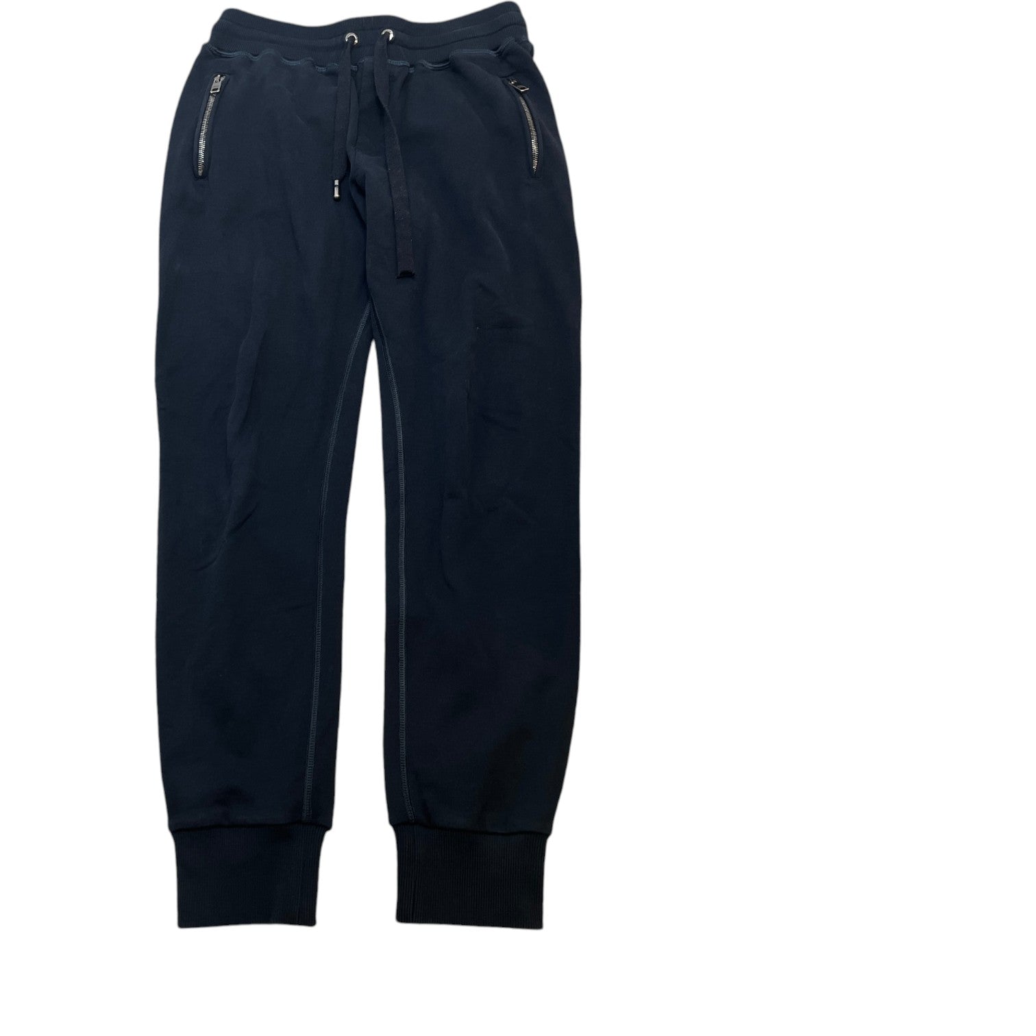 Men's Plaque Logo Joggers Navy Size IT 48 / UK 32