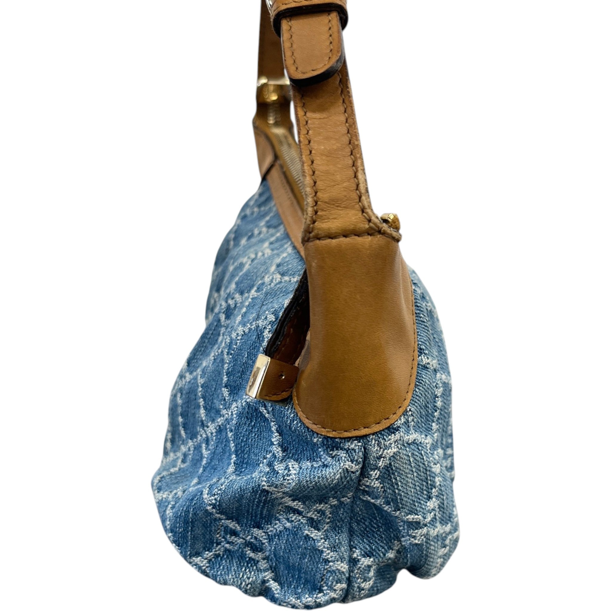 Women's Gg Supreme Mini Hobo Bag Blue