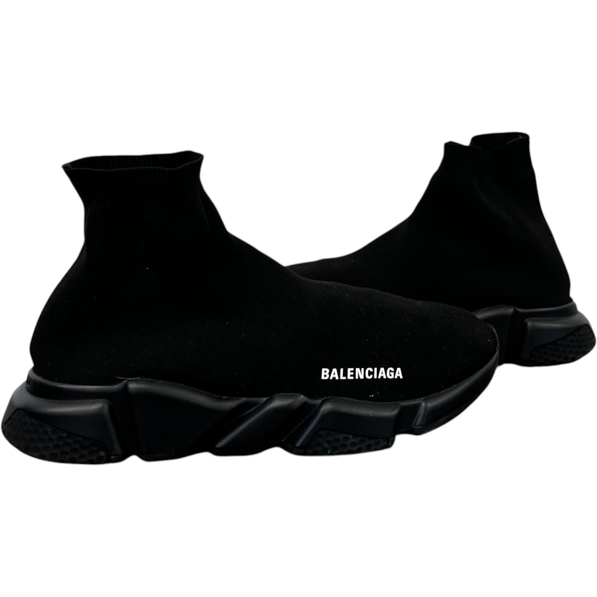 Men's Speed Sock High Trainers Black Size EU 44 / UK 10