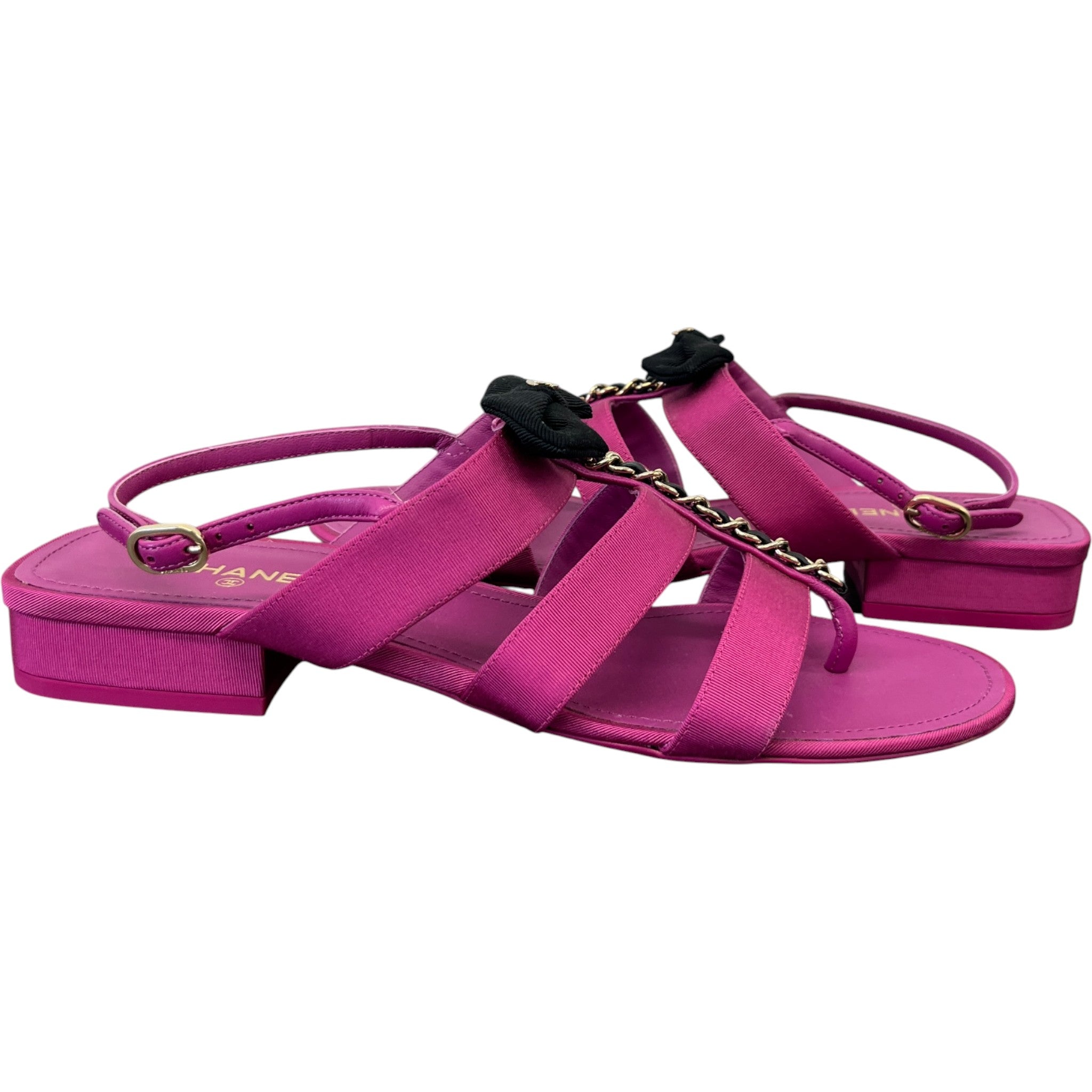 Women's Ribbon Sandals Purple Size EU 40 / UK 7