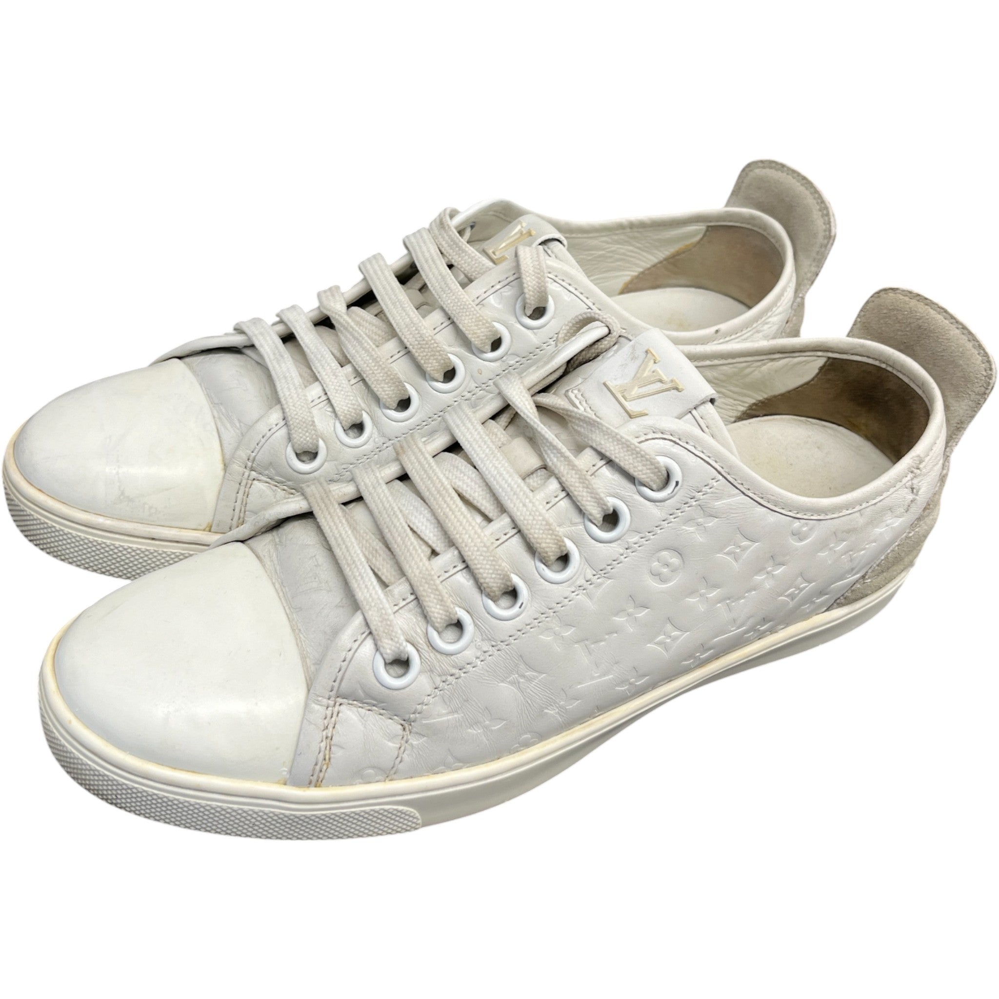 Women's Monogram Low Trainers White Size EU 37.5 / UK 4.5