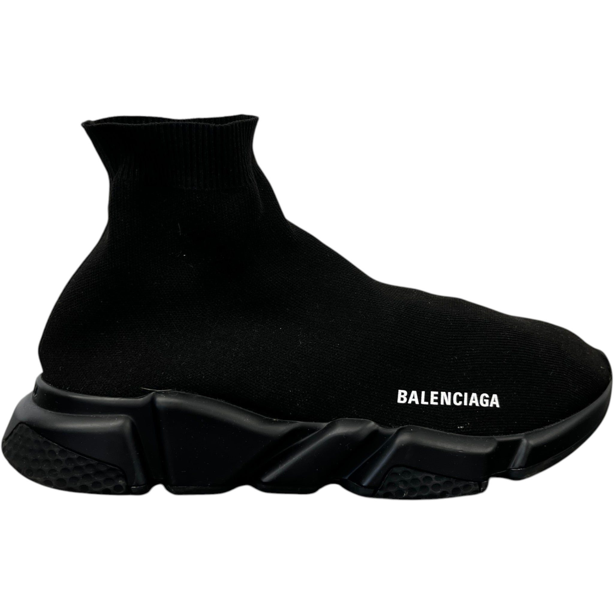 Men's Speed Sock High Trainers Black Size EU 44 / UK 10
