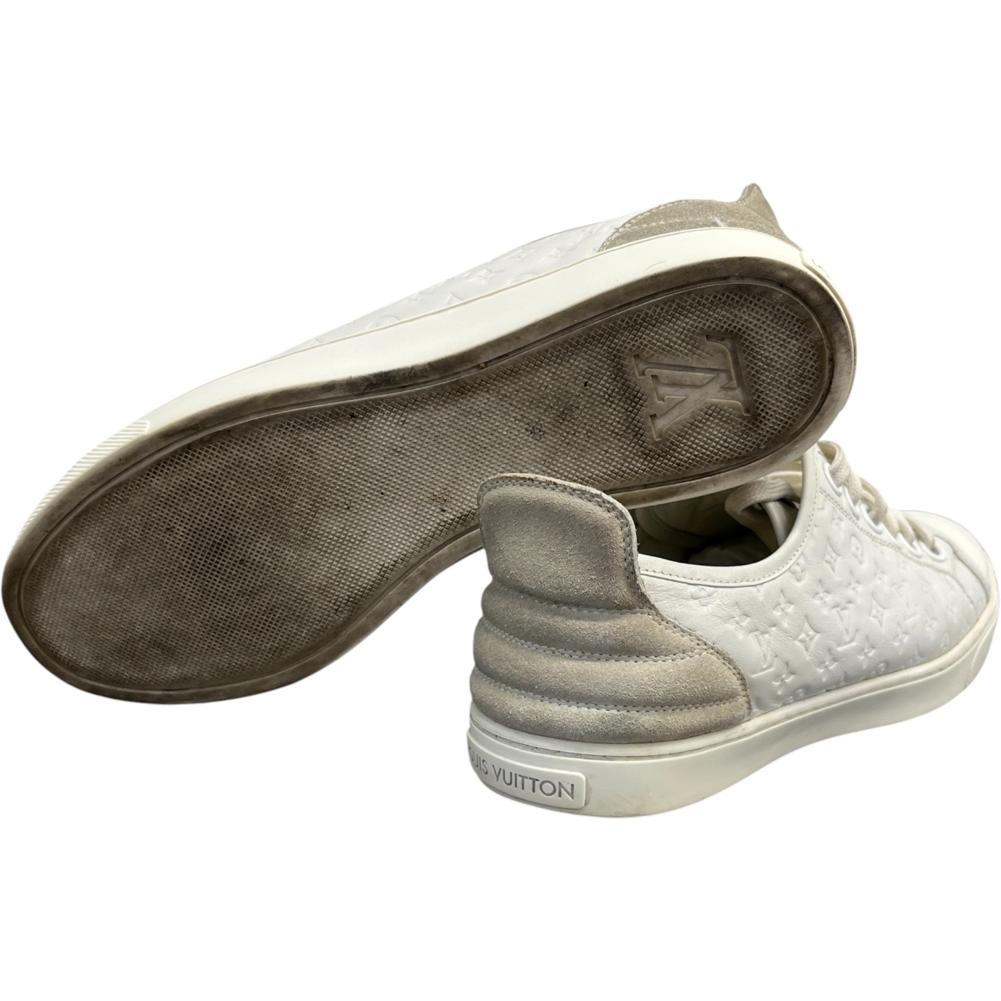 Women's Monogram Low Trainers White Size EU 37.5 / UK 4.5