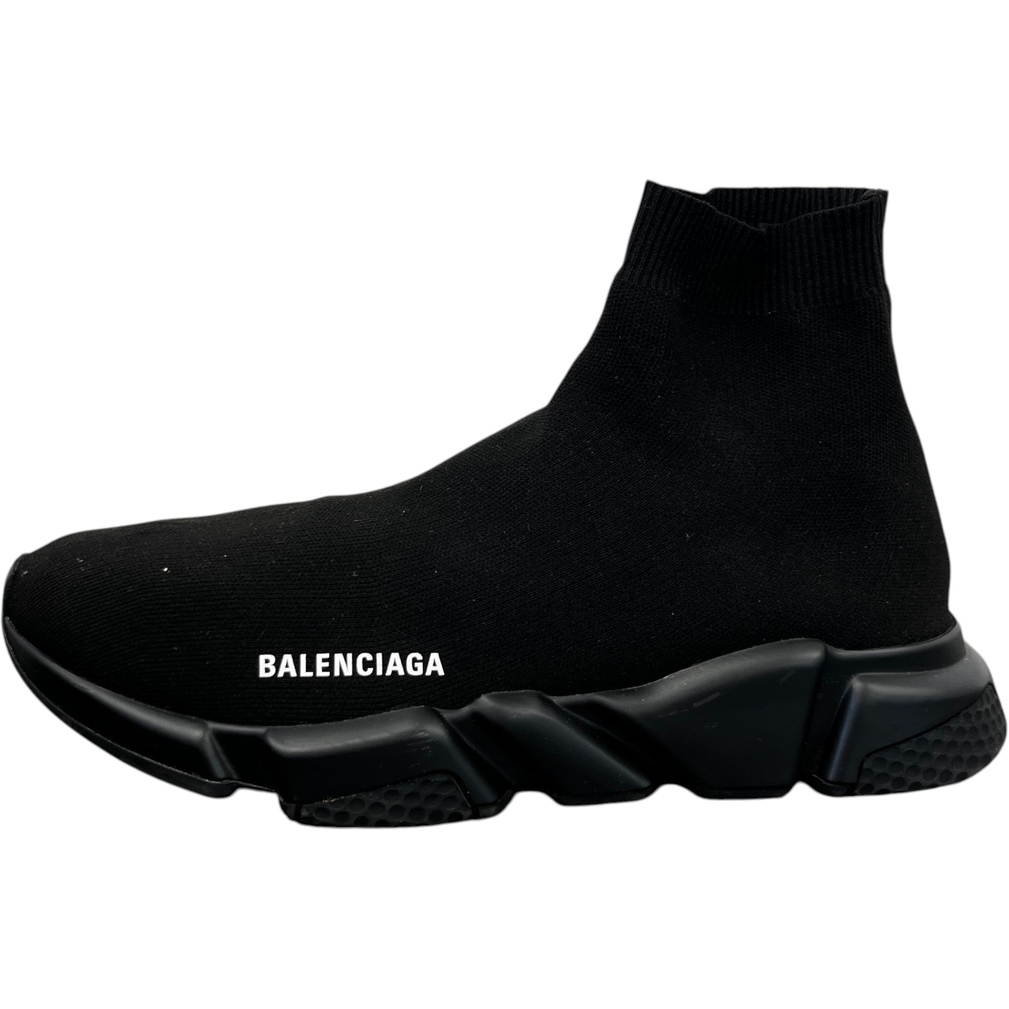 Men's Speed Sock High Trainers Black Size EU 44 / UK 10