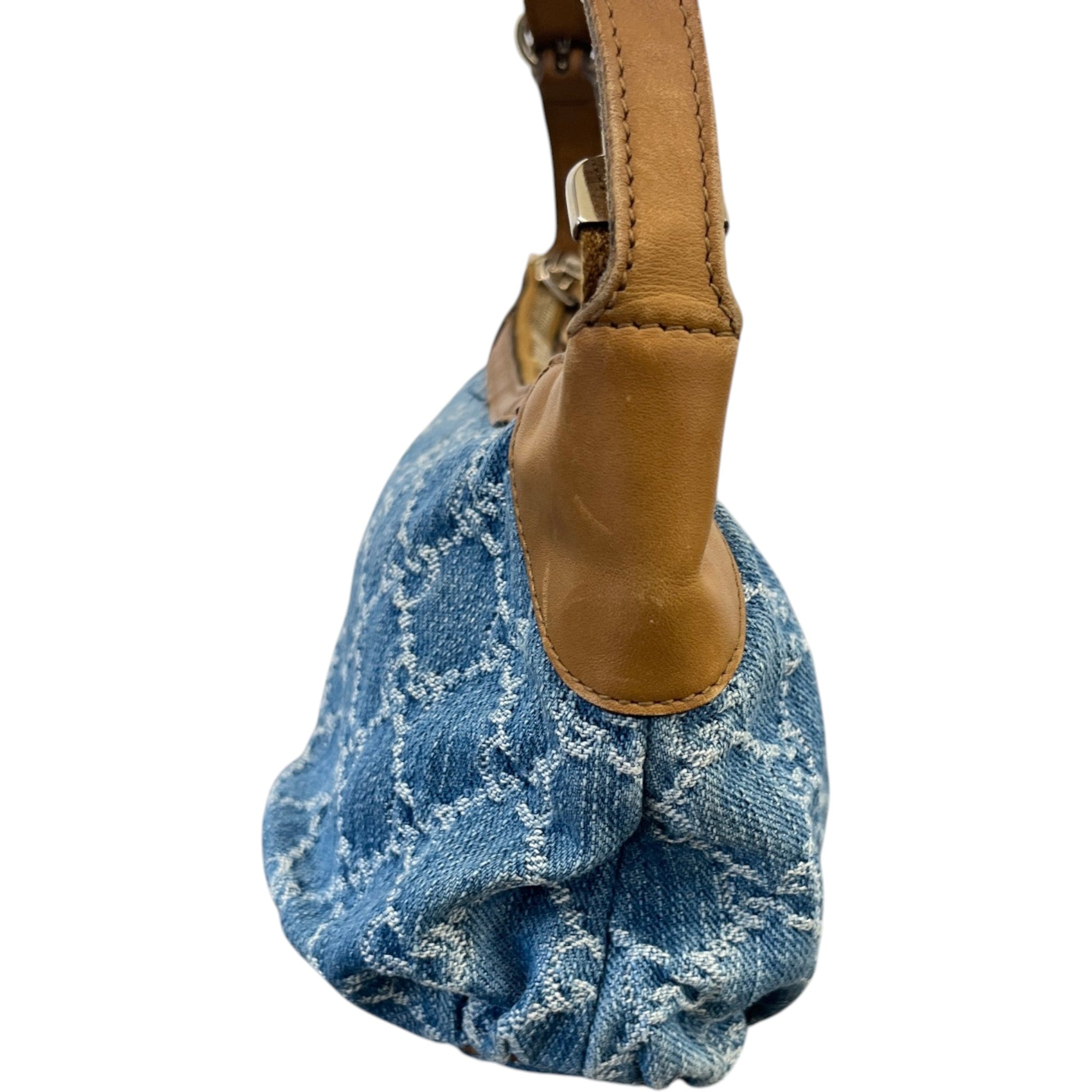 Women's Gg Supreme Mini Hobo Bag Blue