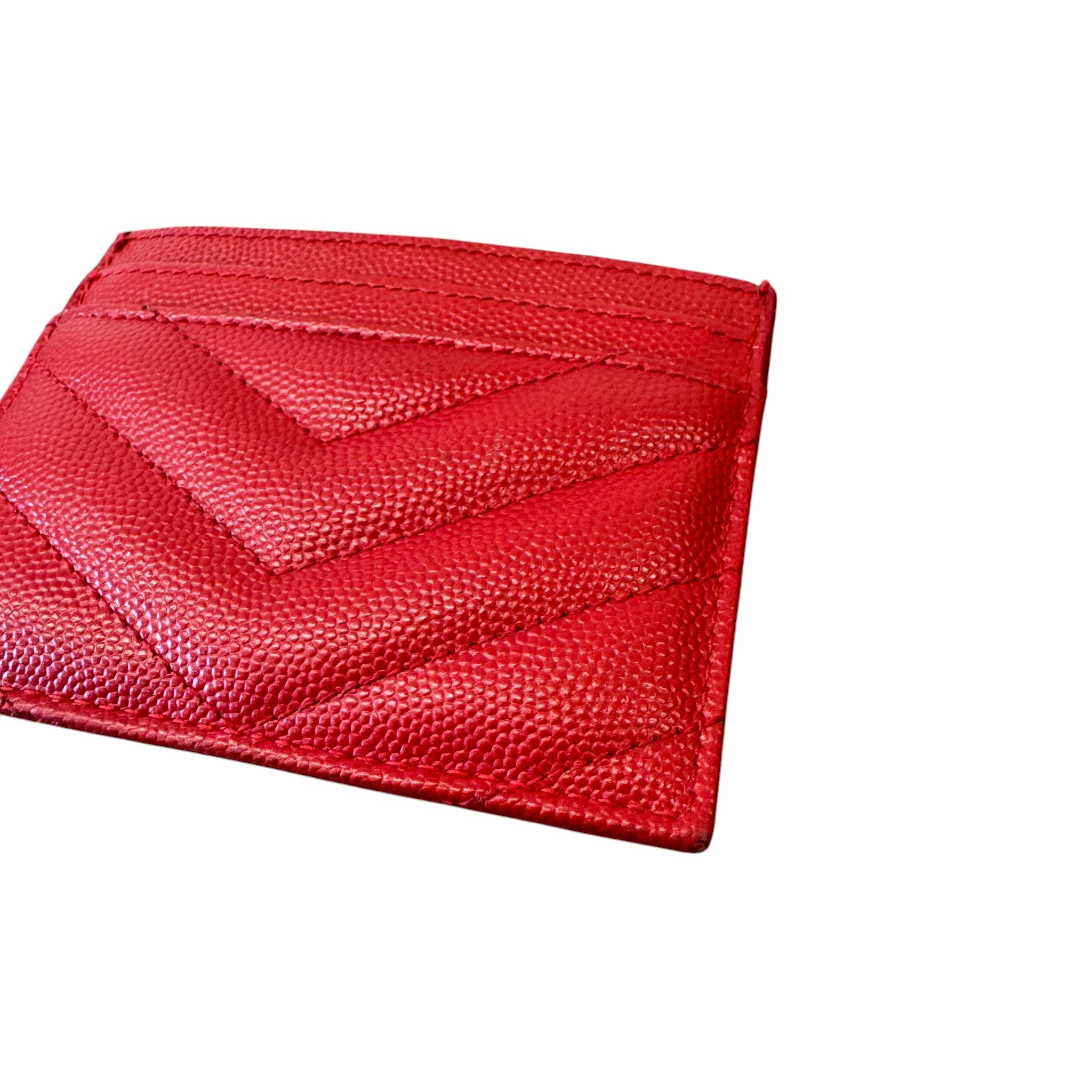 Women's Cassandre Matelassé Wallet Red