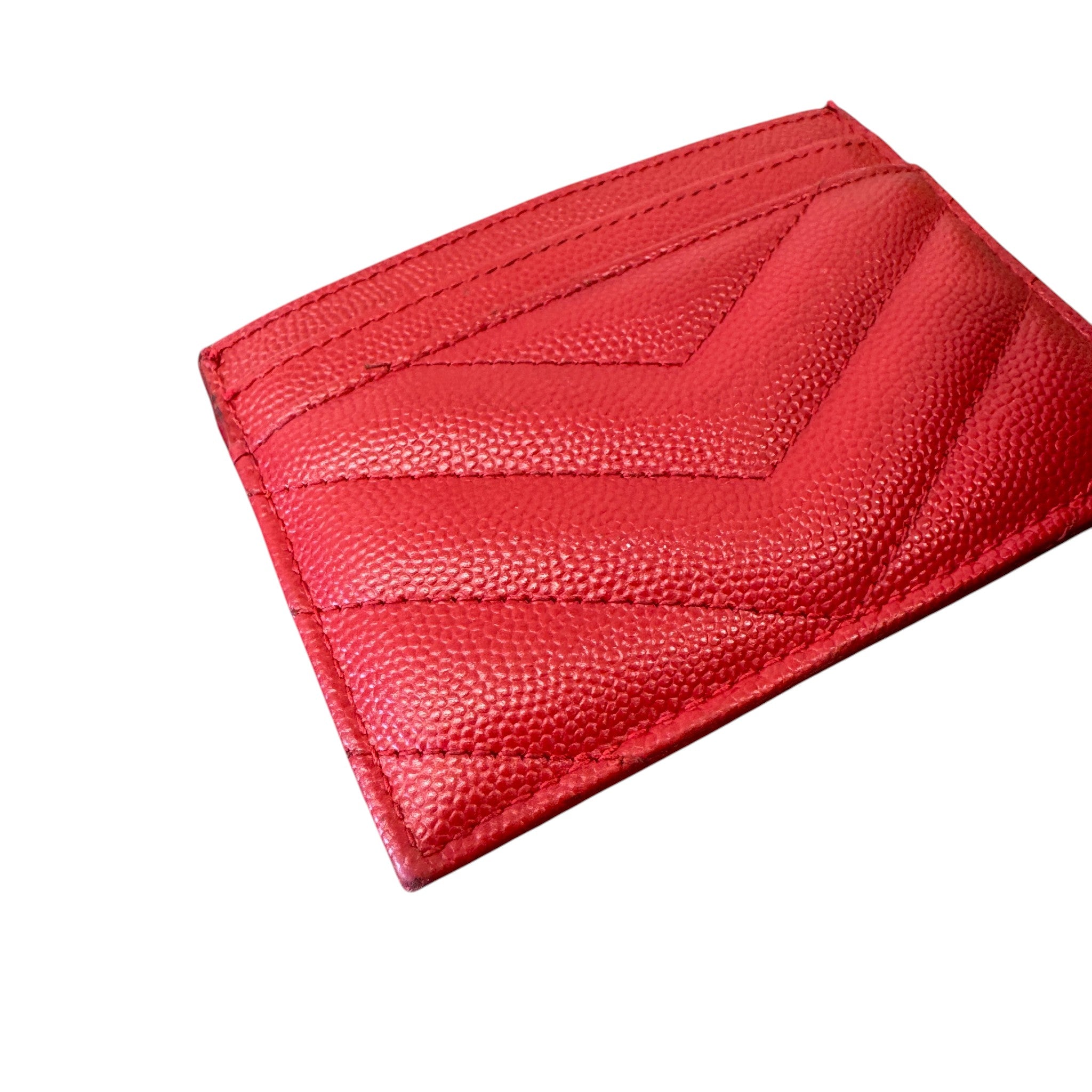 Women's Cassandre Matelassé Wallet Red