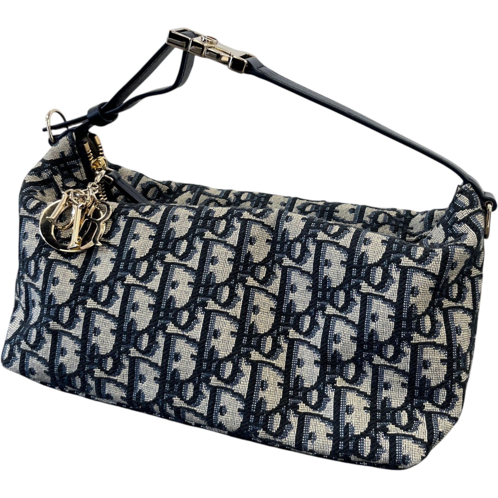 Women's Medium Diortravel Nomad Bag Navy