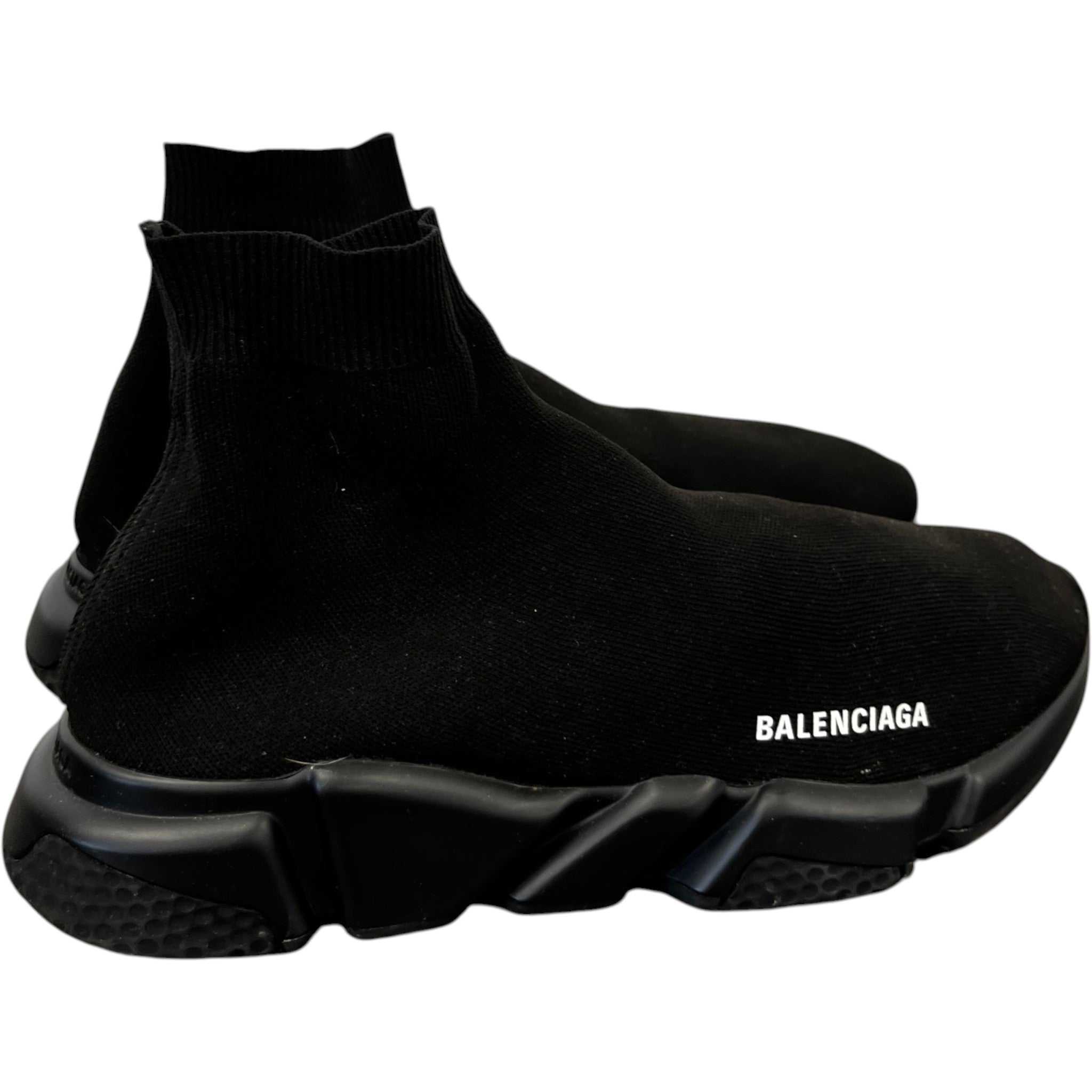 Men's Speed Sock High Trainers Black Size EU 44 / UK 10