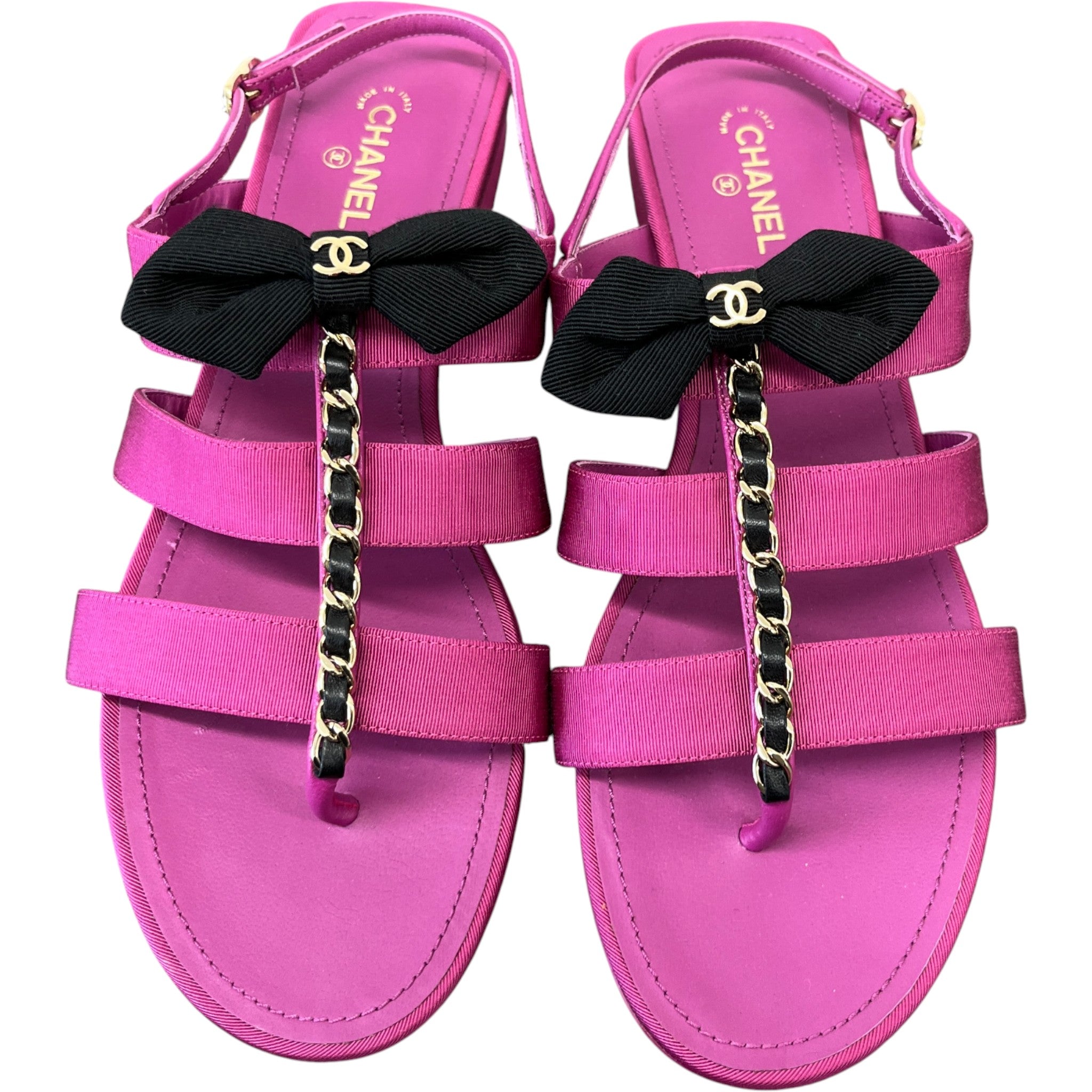 Women's Ribbon Sandals Purple Size EU 40 / UK 7