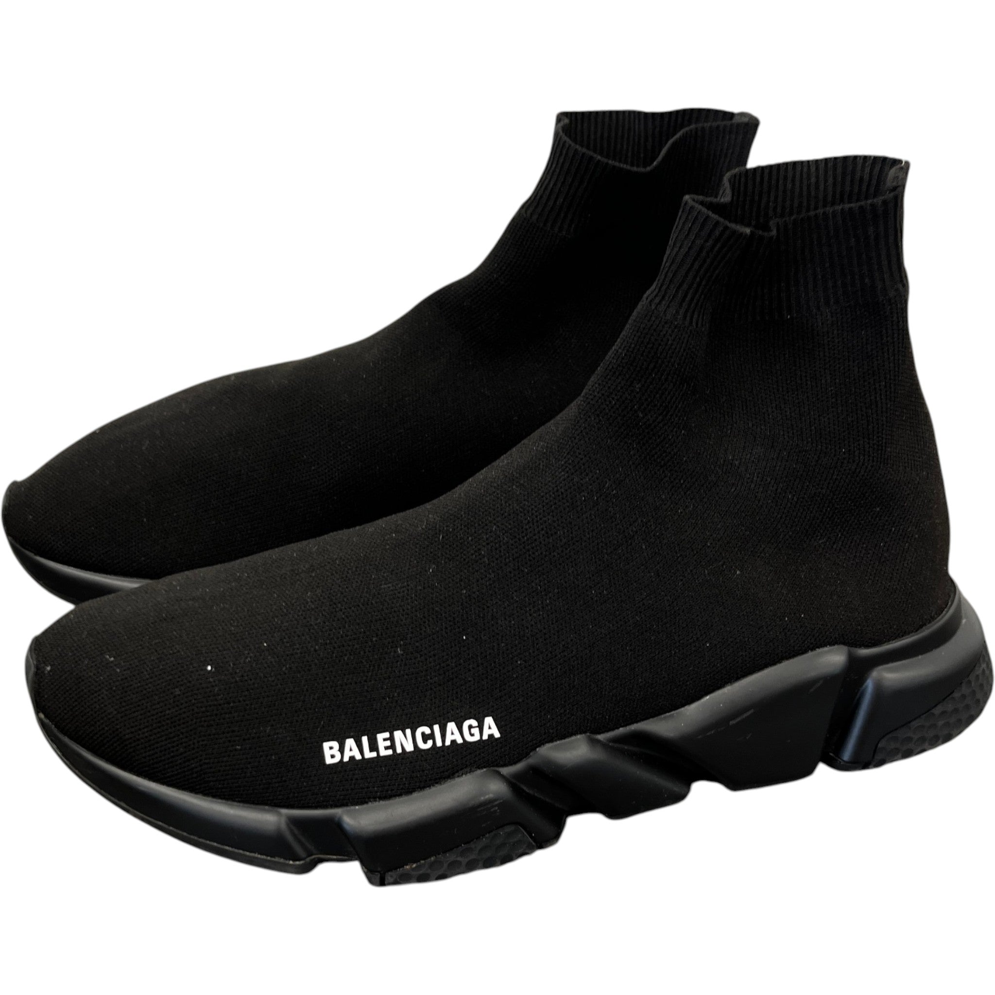 Men's Speed Sock High Trainers Black Size EU 44 / UK 10