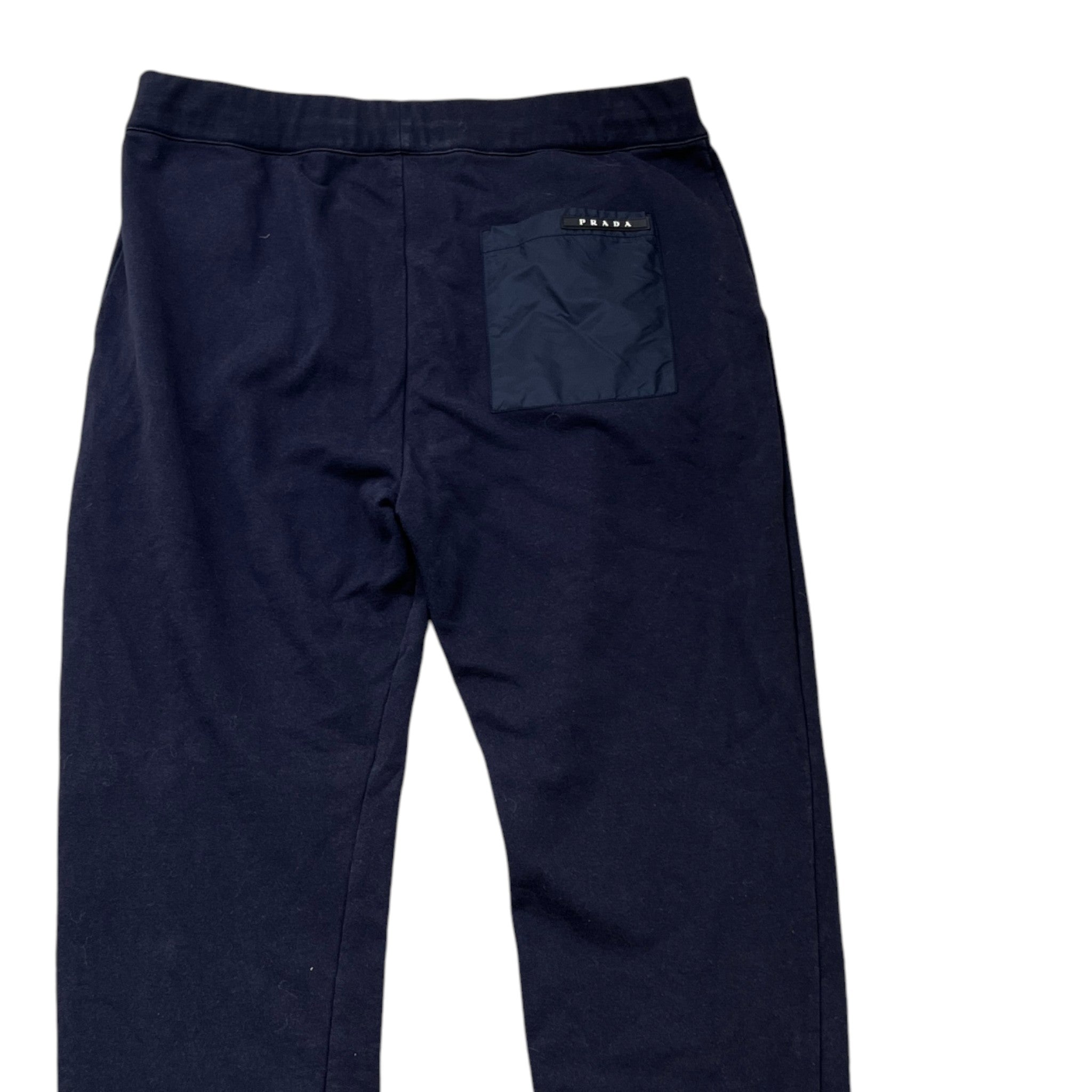 Men's Patch Logo Joggers Navy Size XL