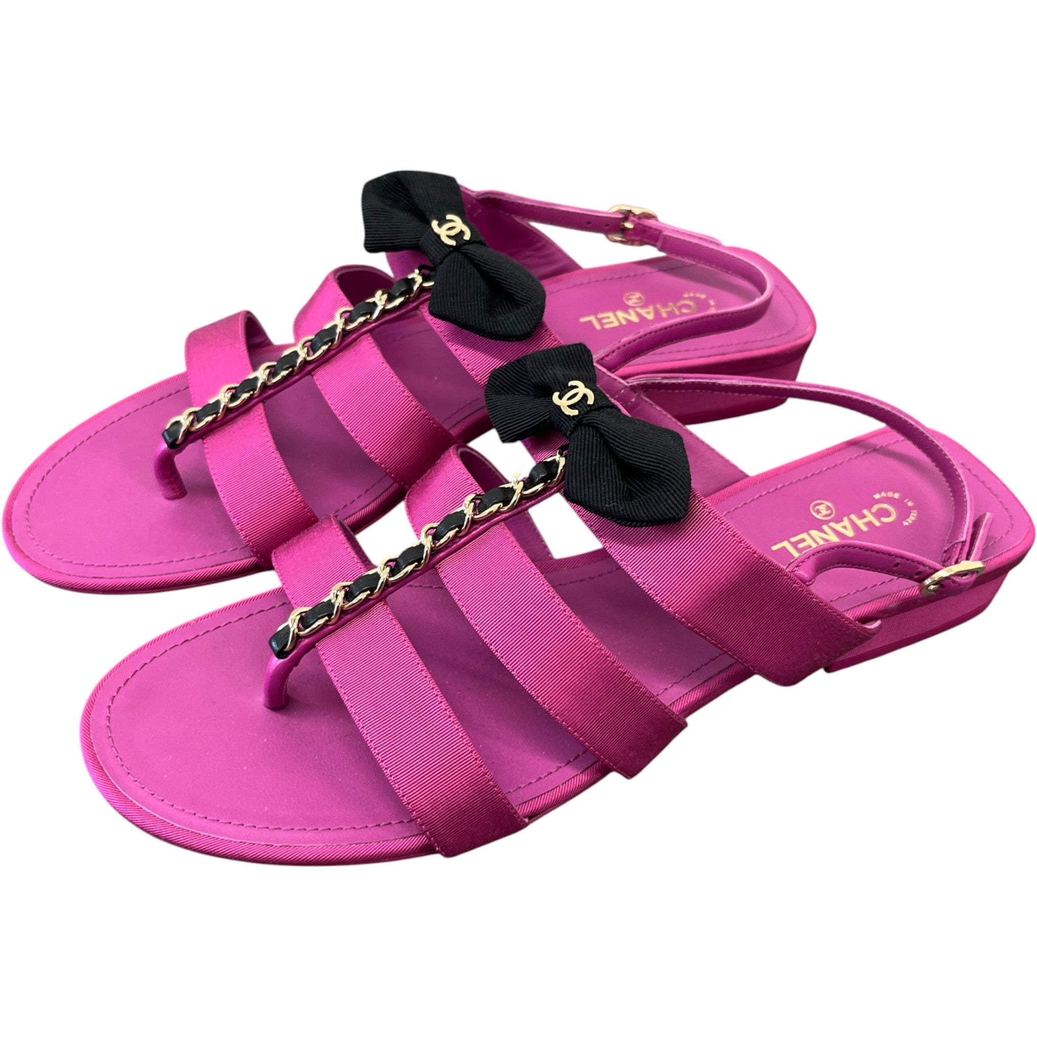 Women's Ribbon Sandals Purple Size EU 40 / UK 7