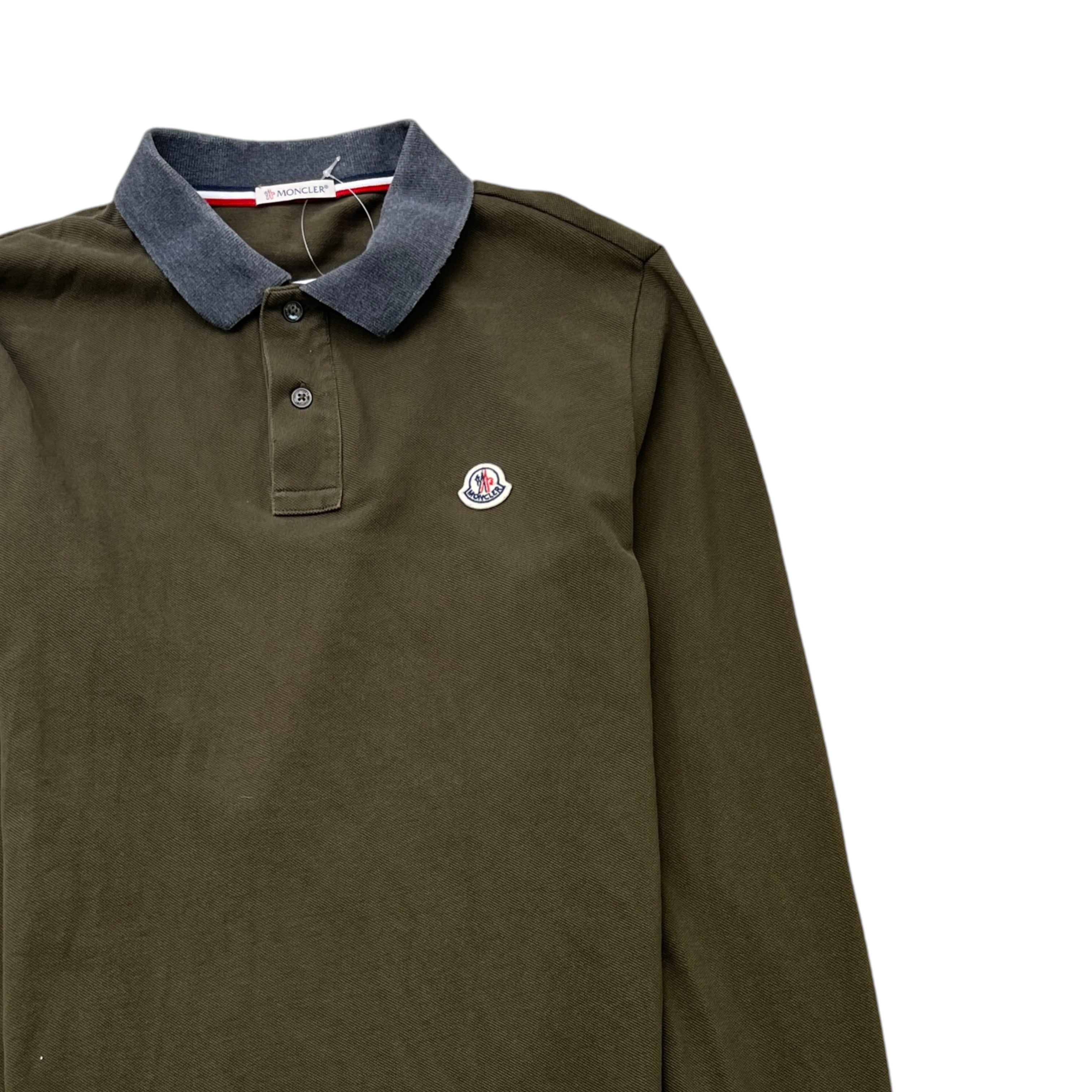Men's Maglia Polo Shirt Khaki Size L