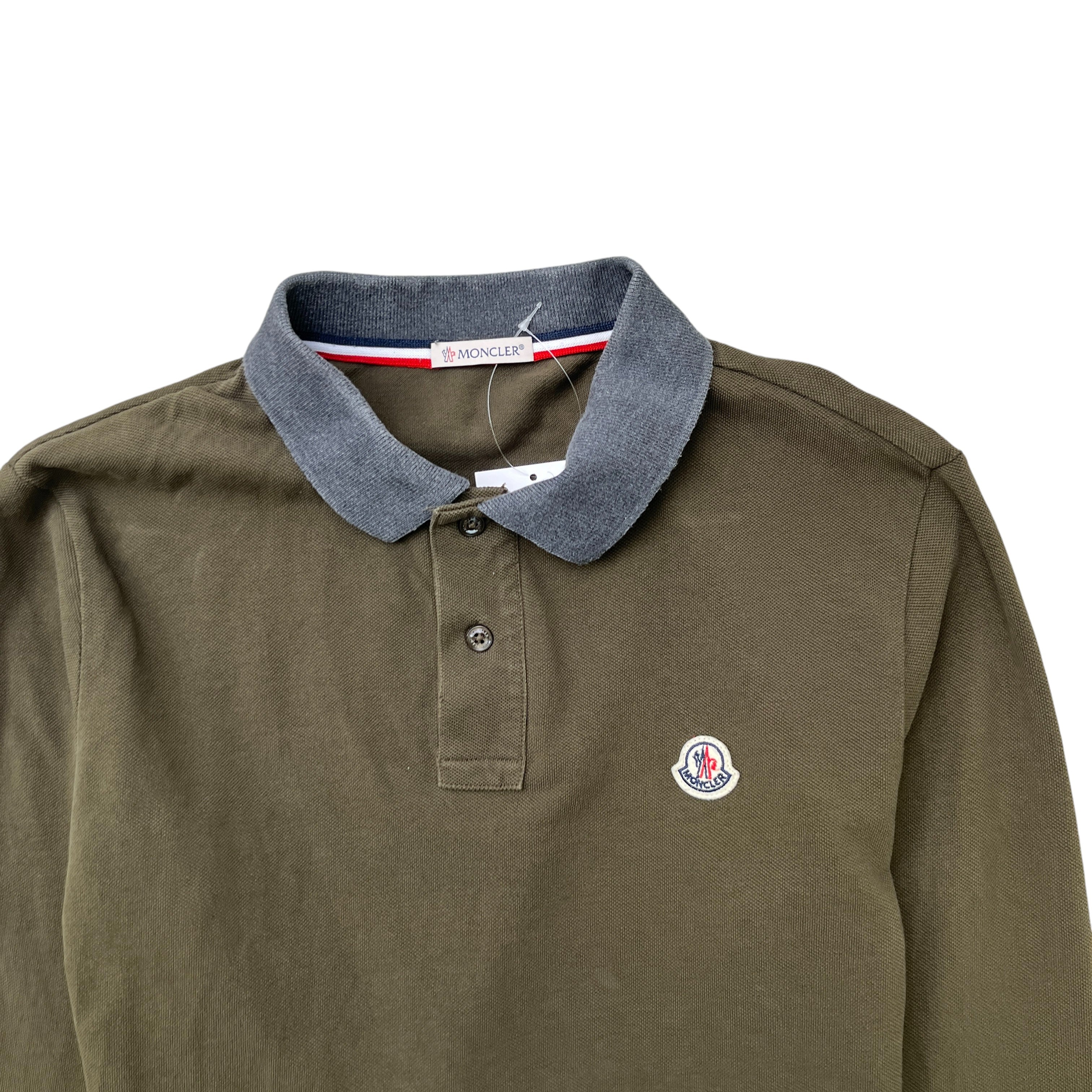 Men's Maglia Polo Shirt Khaki Size L